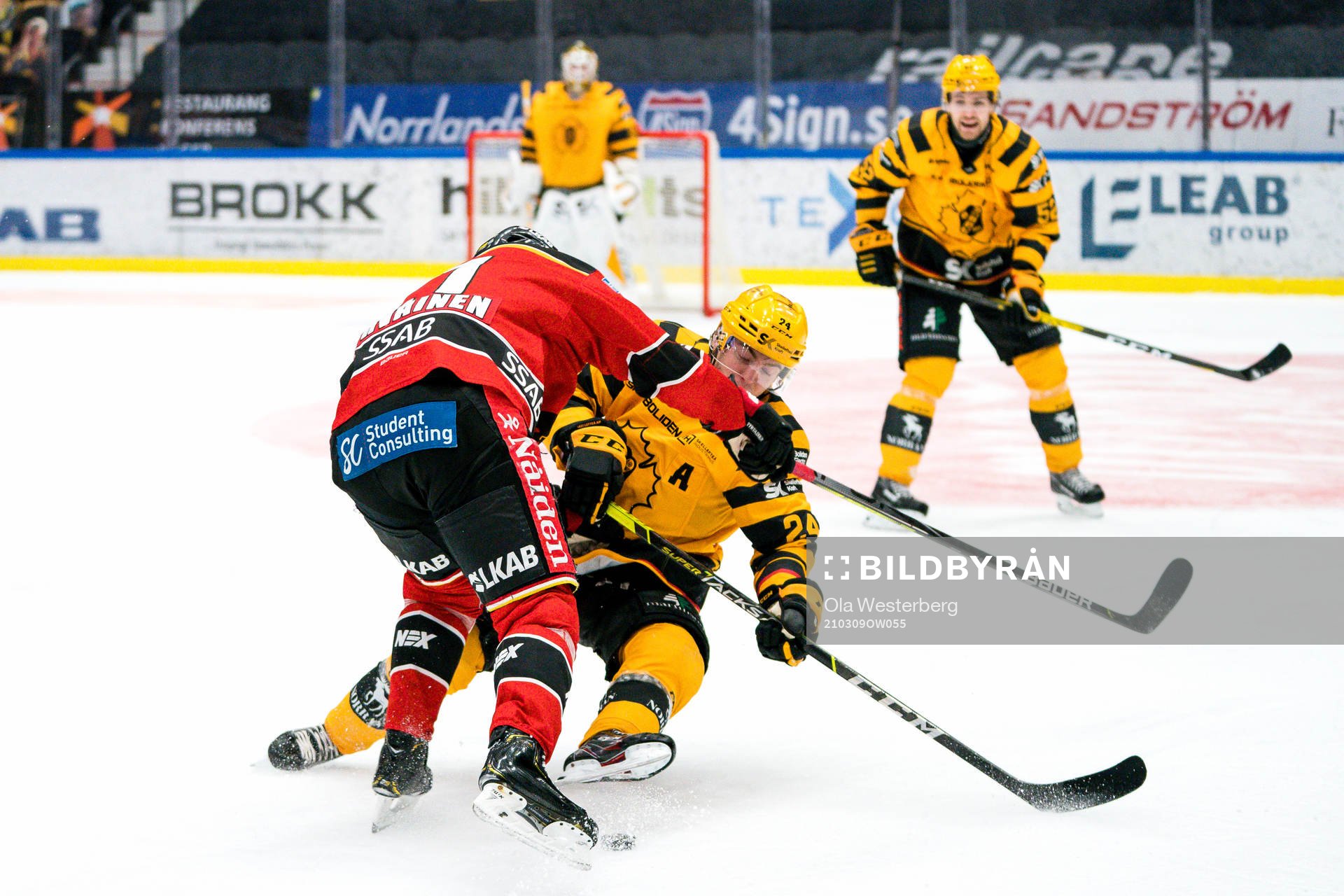 Skellefteås Andreas Wingerli och Luleås Juhani Tyrväinen