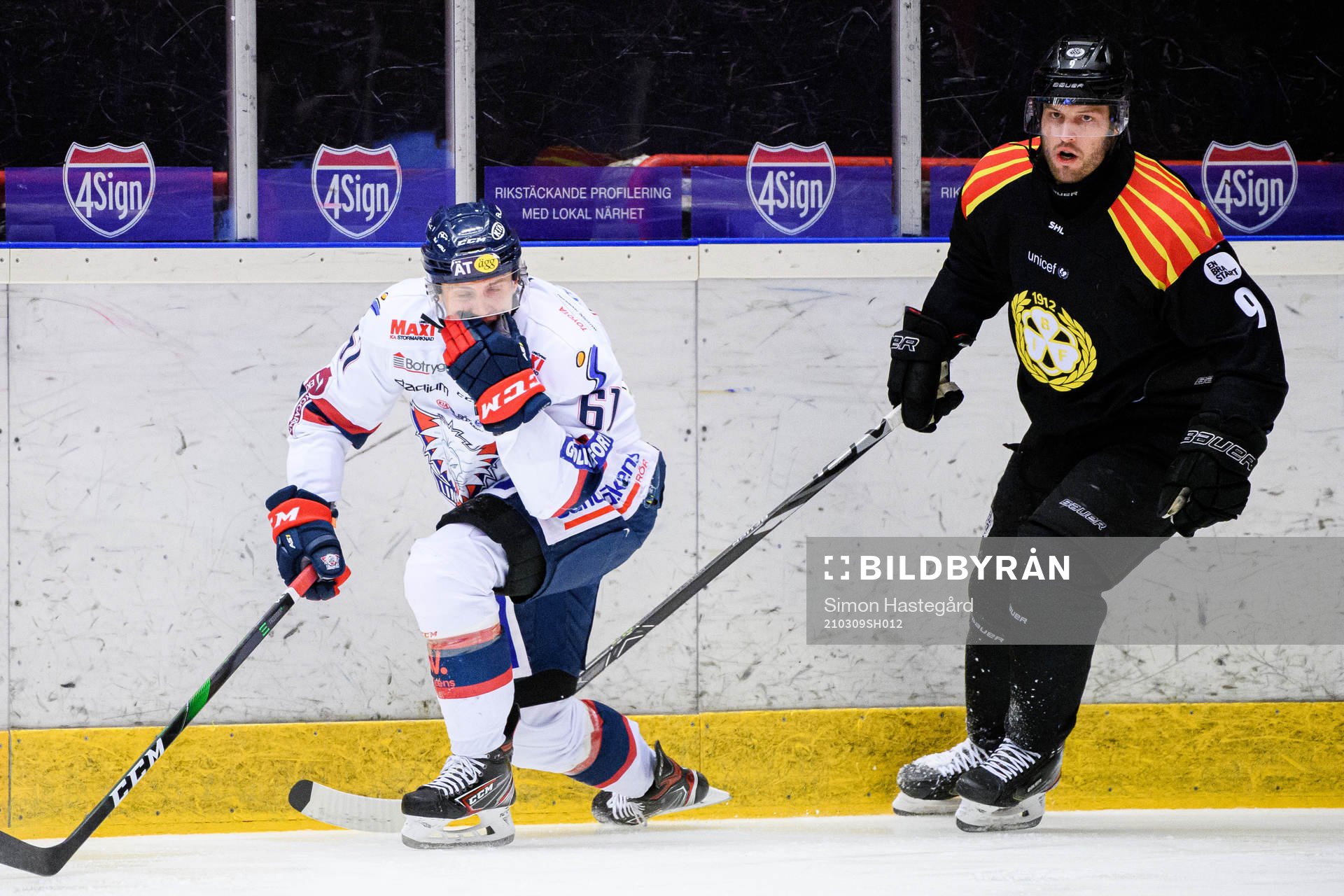 Linköpings Markus Ljungh och Brynäs Niclas Andersén