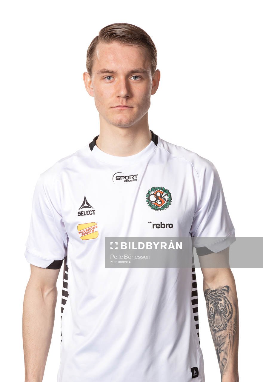 Örebros Noel Milleskog poserar för ett porträtt den 10 mars 2021 i Örebro.