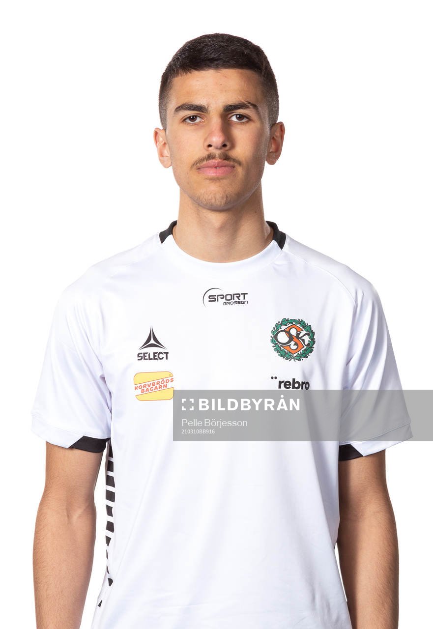 Örebros Hussein Ali poserar för ett porträtt den 10 mars 2021 i Örebro.