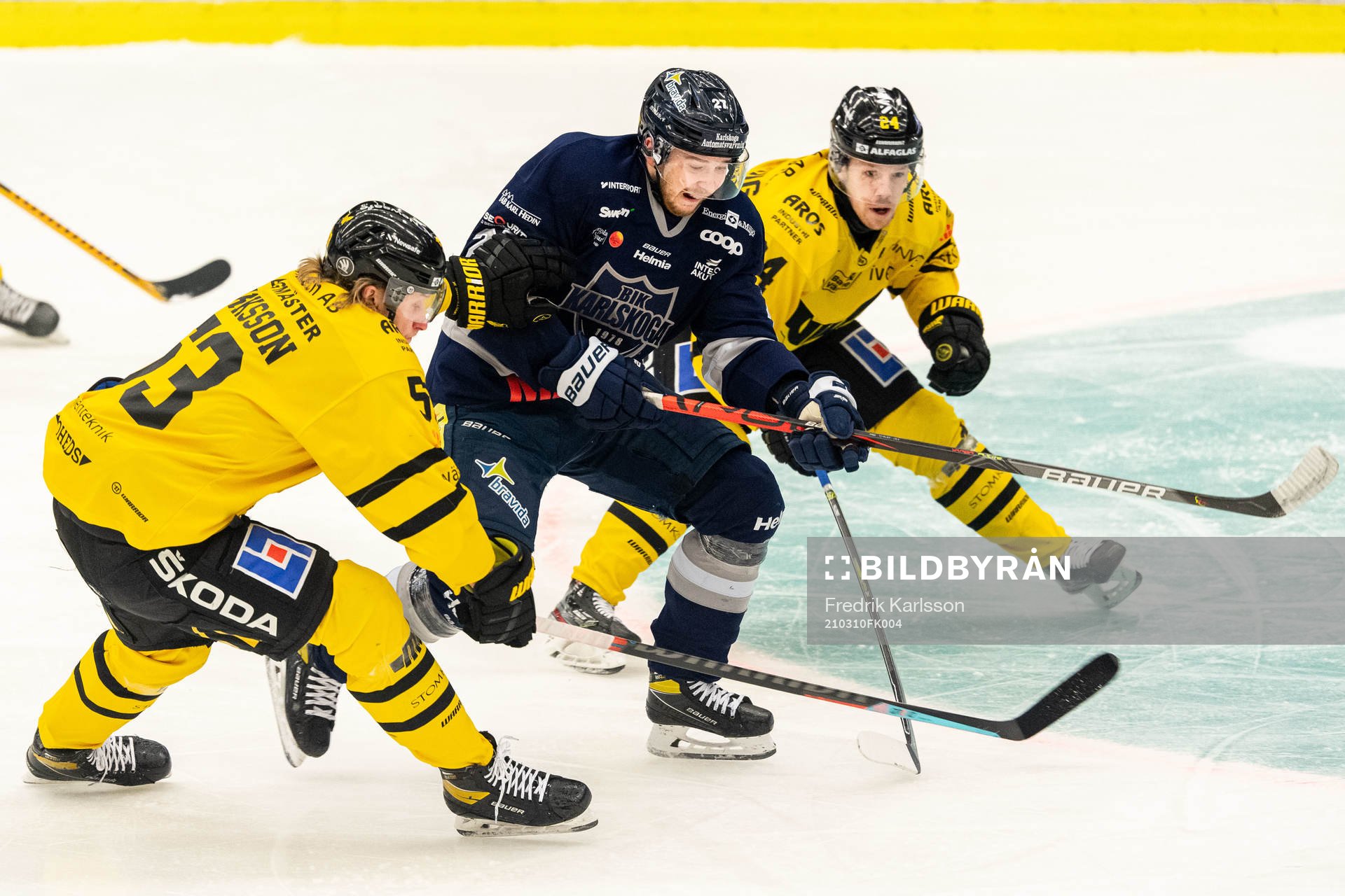 Karlskogas Wilhelm Westlund och Västerås Joakim Hillding