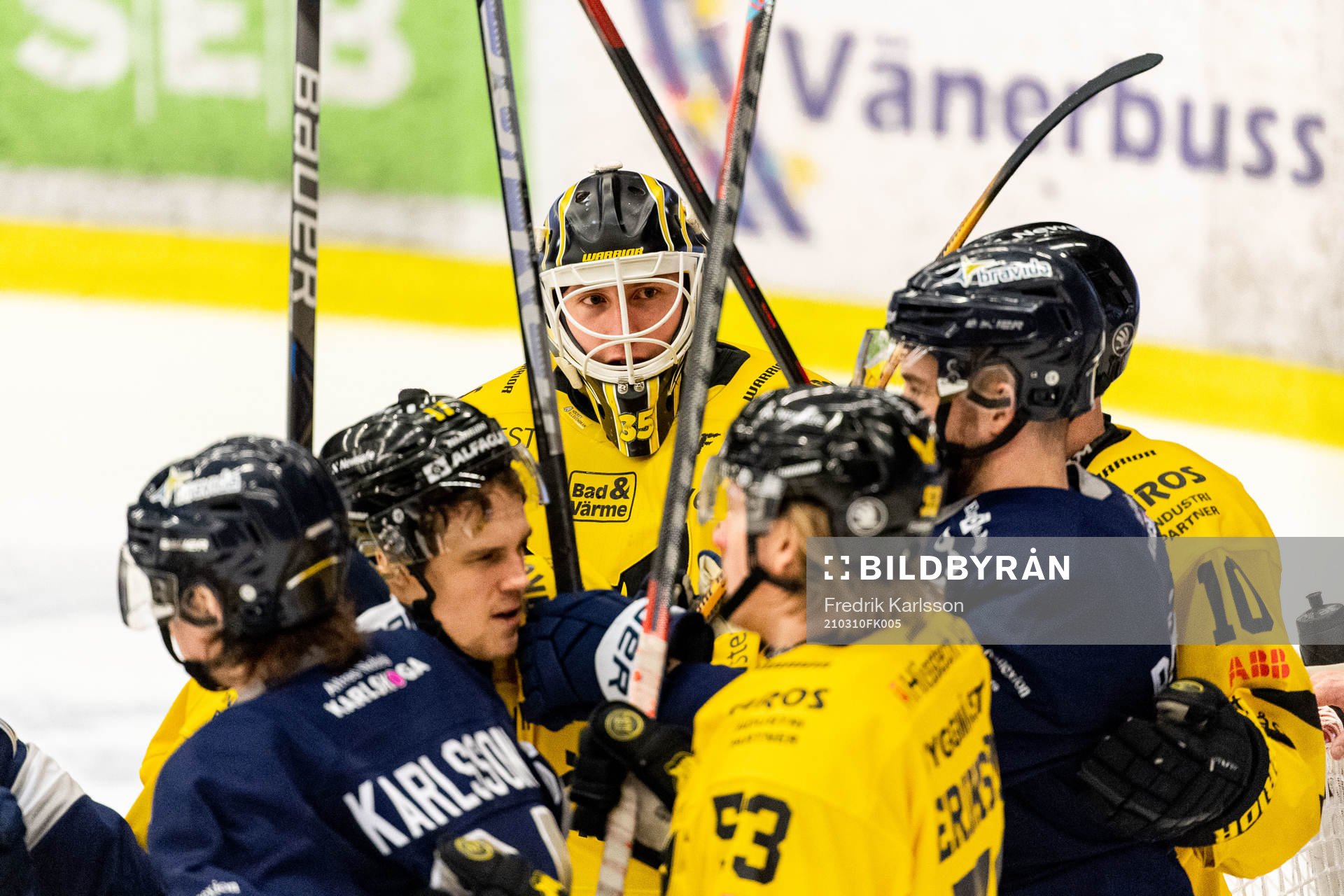 Västerås målvakt Emil Kruse