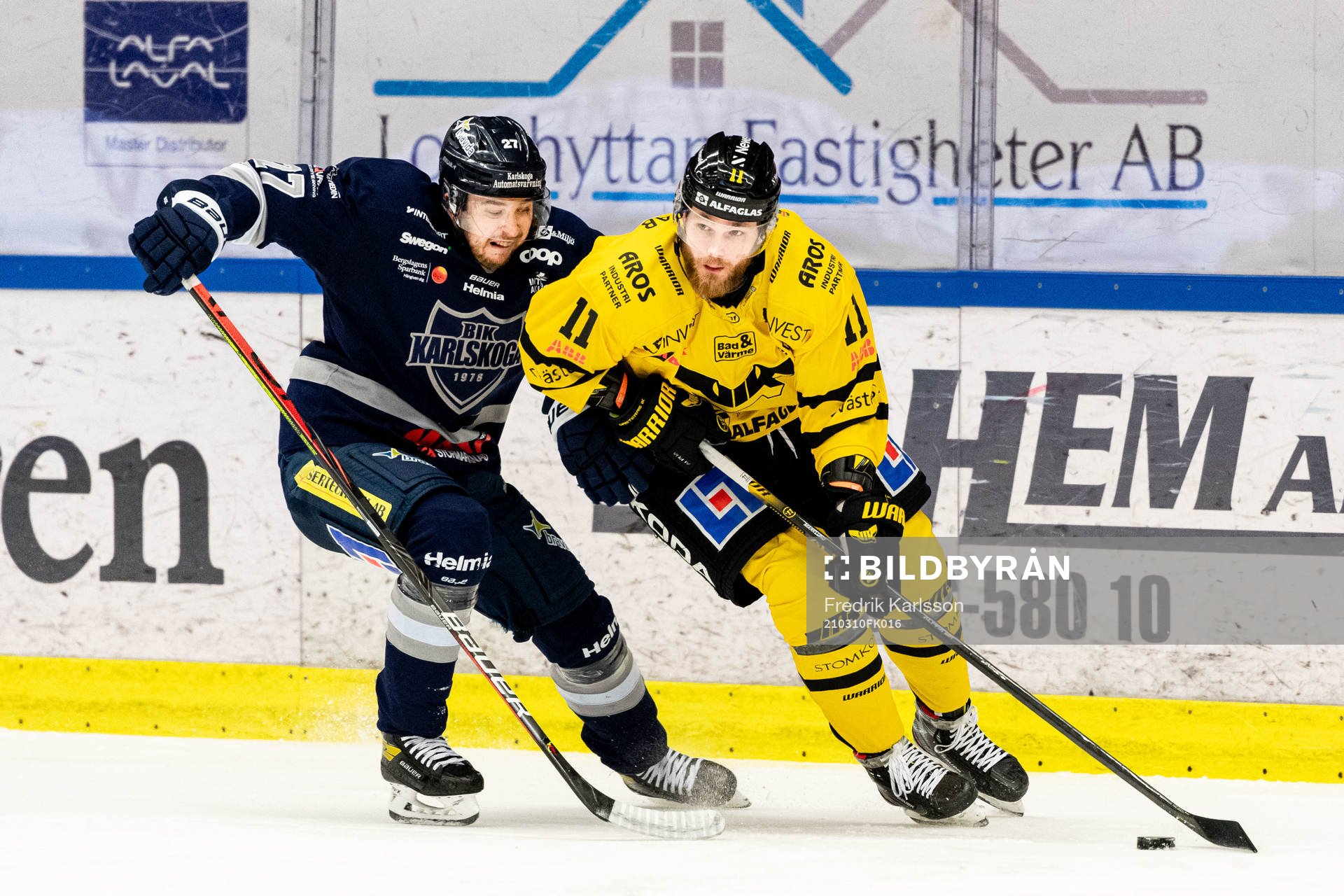 Karlskogas Wilhelm Westlund och Västerås Sam Marklund