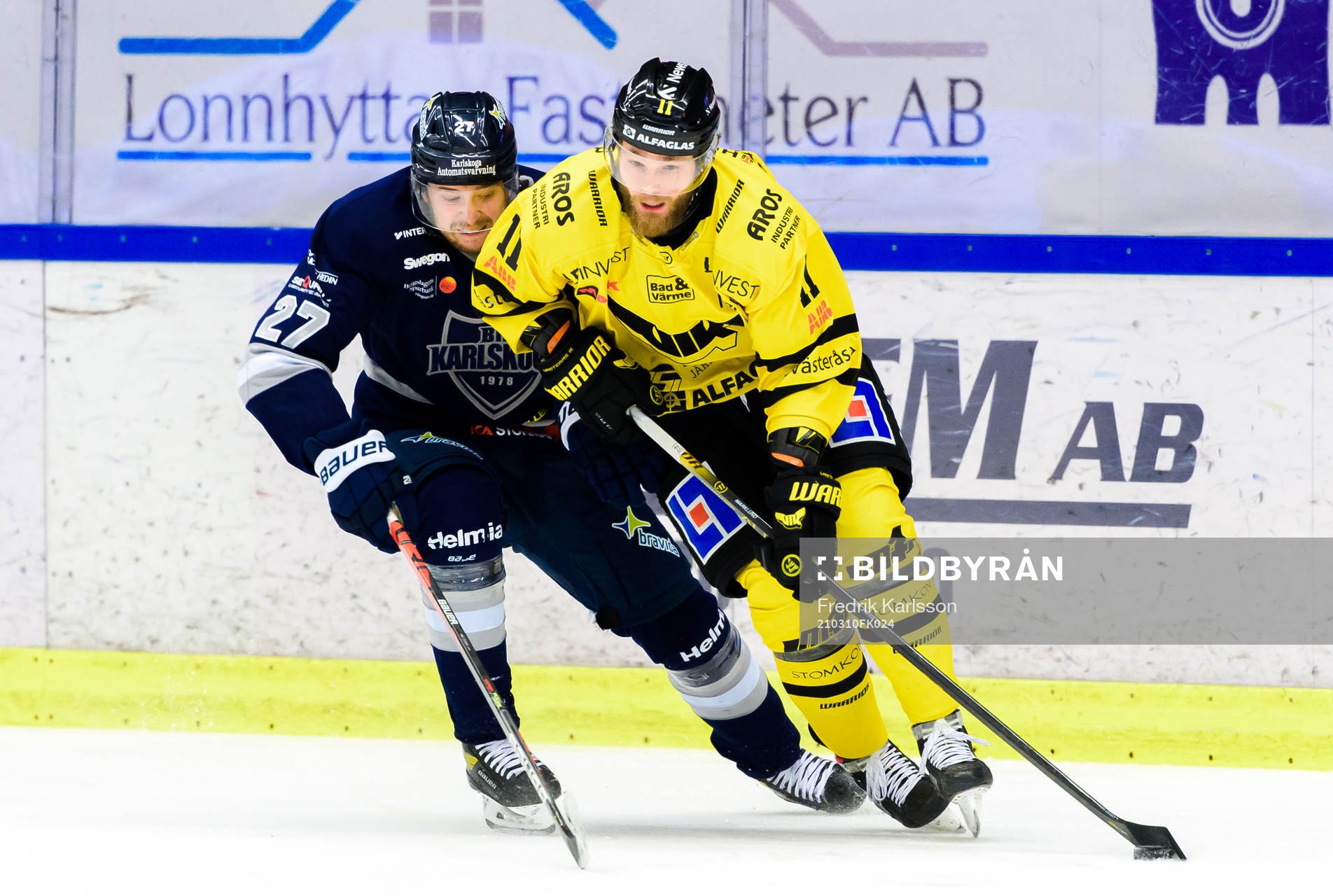 Karlskogas Wilhelm Westlund och Västerås Sam Marklund