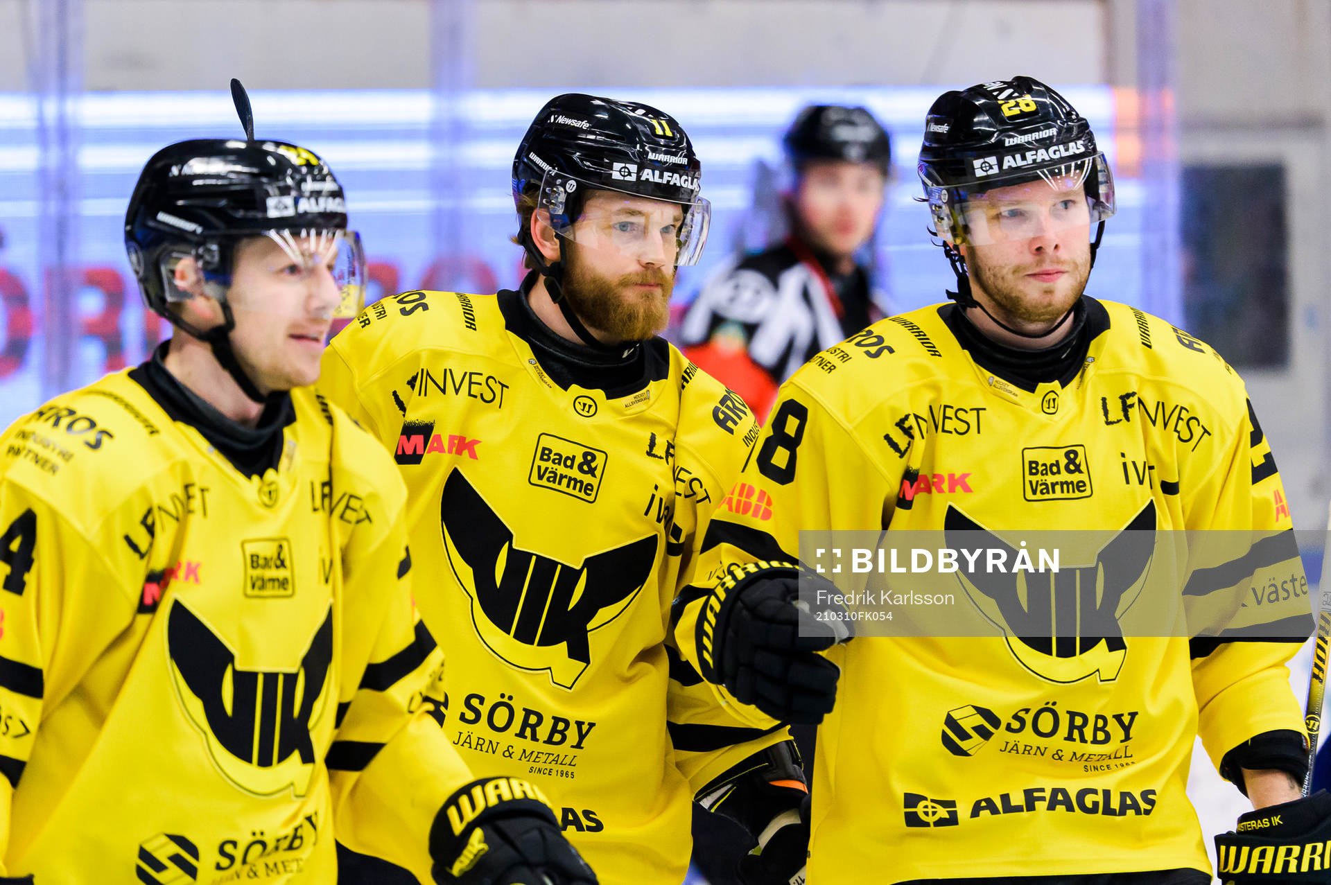 Västerås Joakim Hillding, Sam Marklund och Lukas