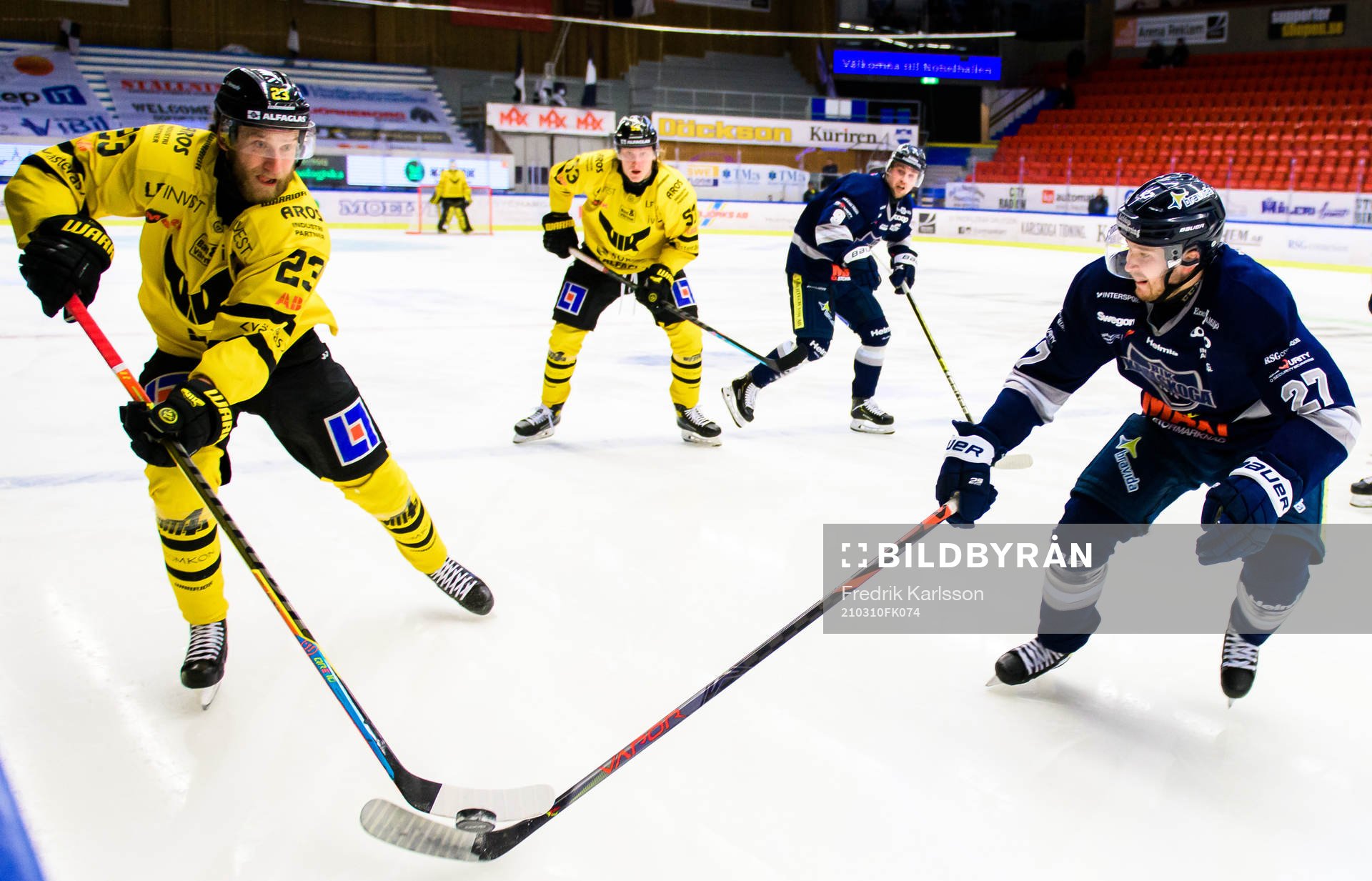 Västerås Alexander Younan och Karlskogas Wilhelm Westlund