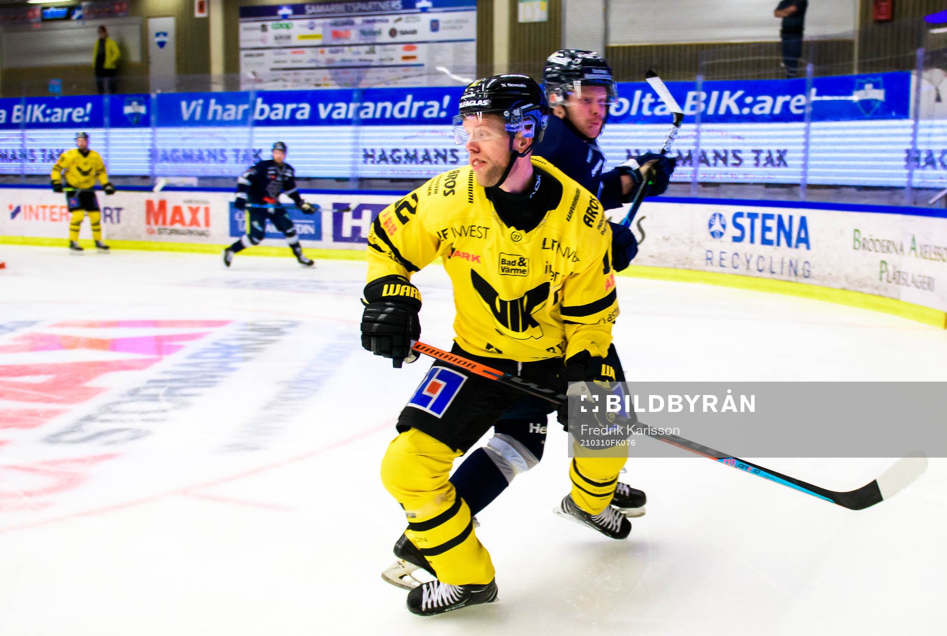 Karlskogas David Lindquist och Västerås Fredrik Johansson