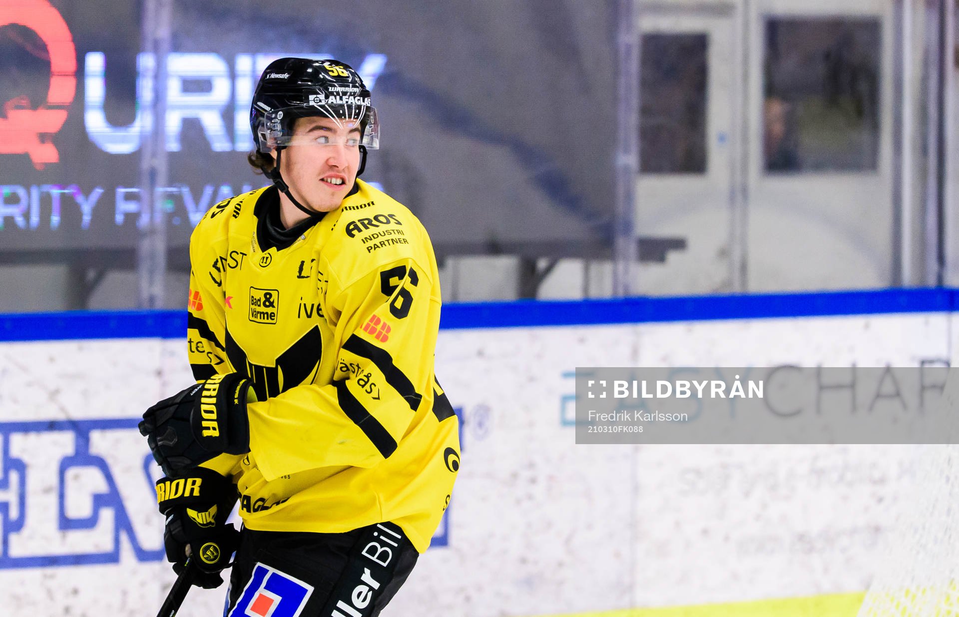 Västerås Alexander Lunsjö jublar