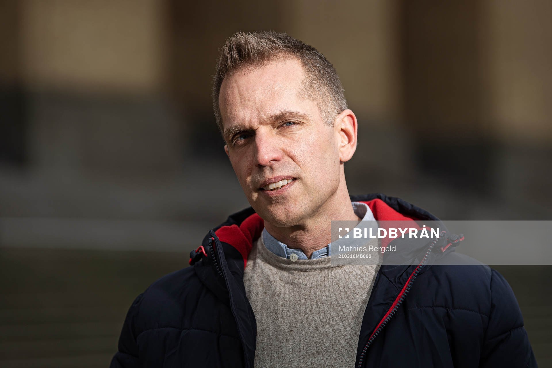Anders Almgren poserar för ett porträtt i samband med en intervju inför IFK Göteborgs årsmöte, då han föreslagits som ny styrelsemedlem, den 10 mars 2021 i Göteborg.
