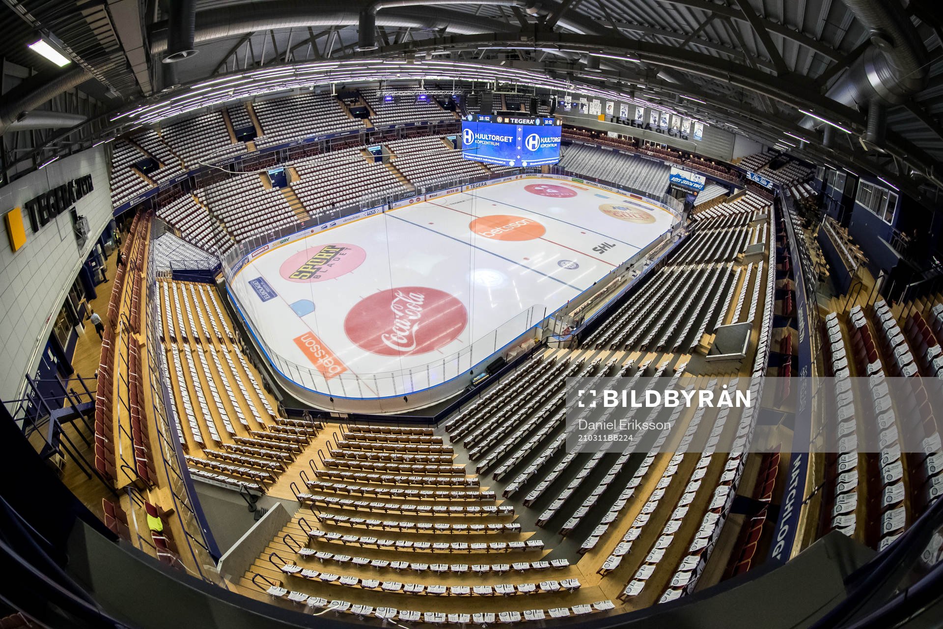 under ishockeymatchen i SHL mellan Leksand och Brynäs