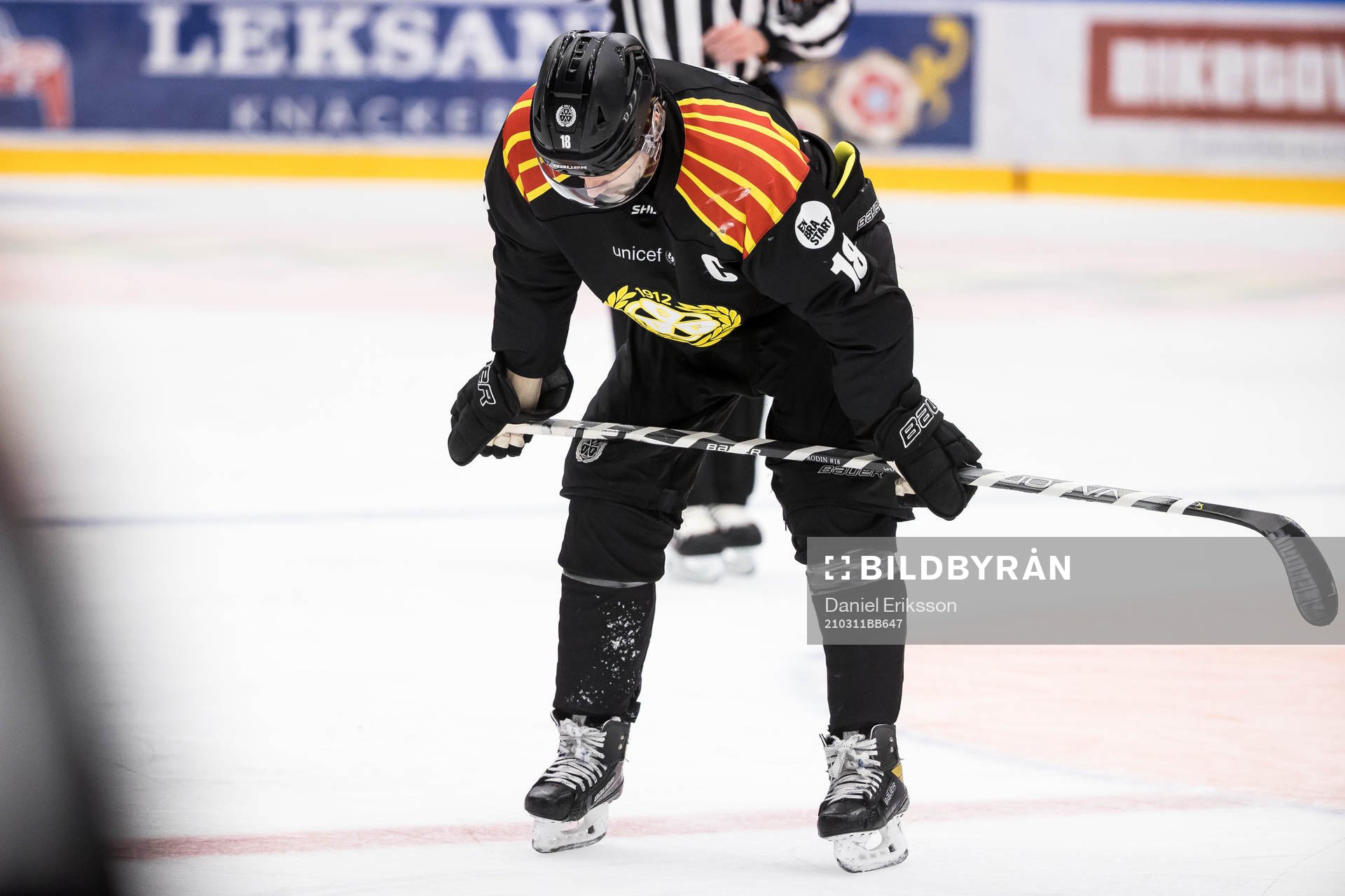 Brynäs Anton Rödin deppar