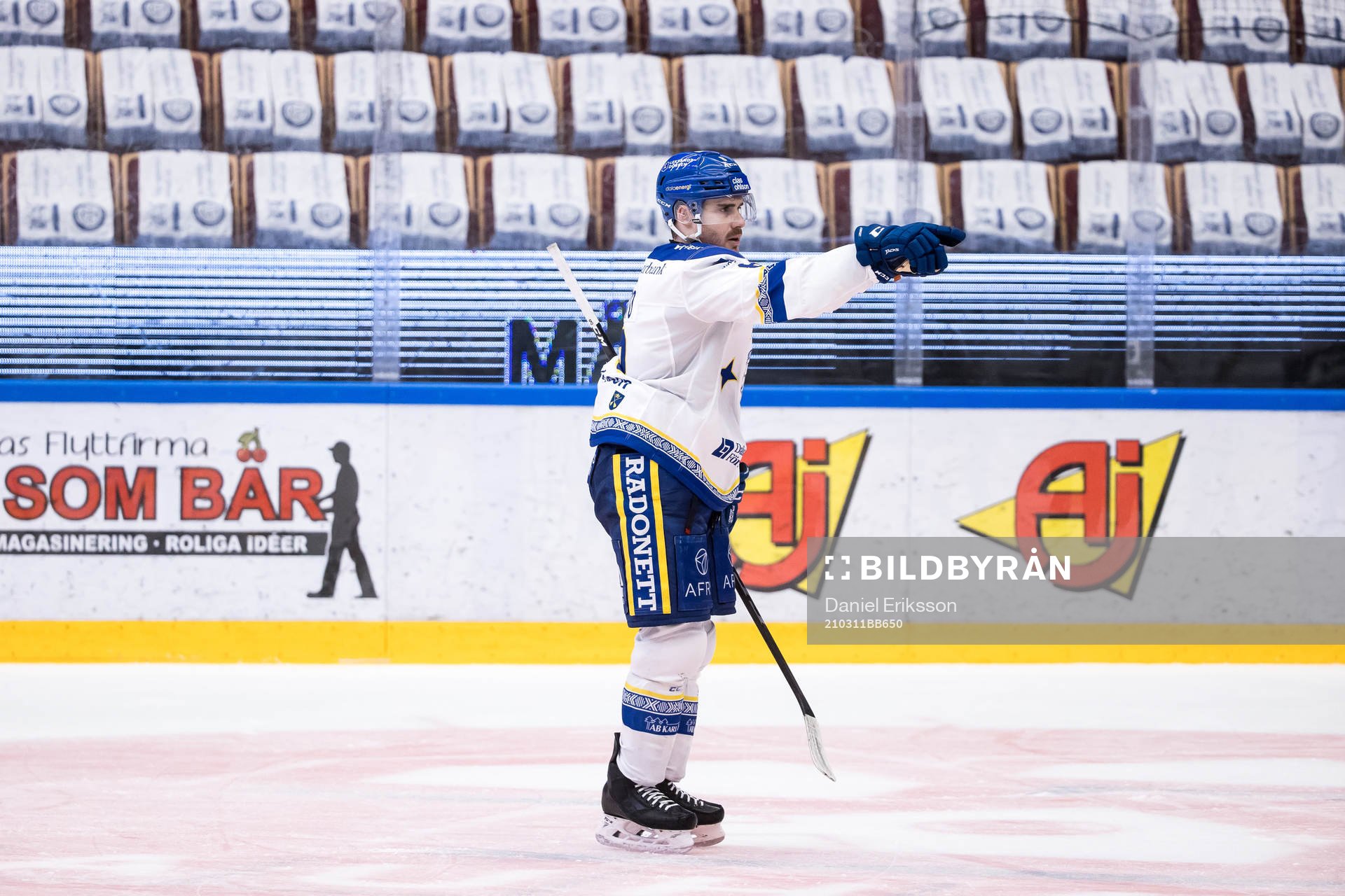 Leksands Matt Caito jubel