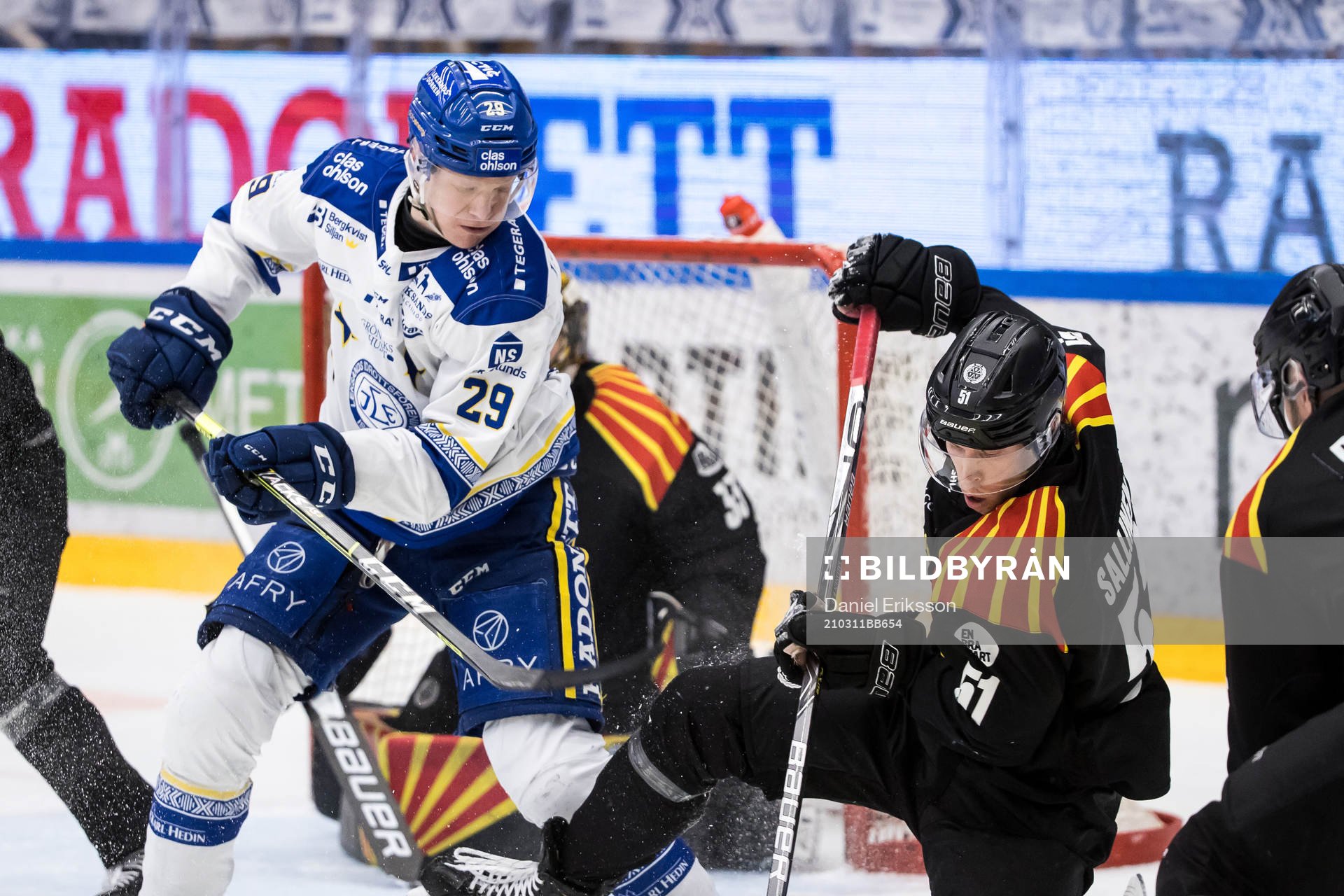 Leksands Emil Heineman och Brynäs Tomi Sallinen