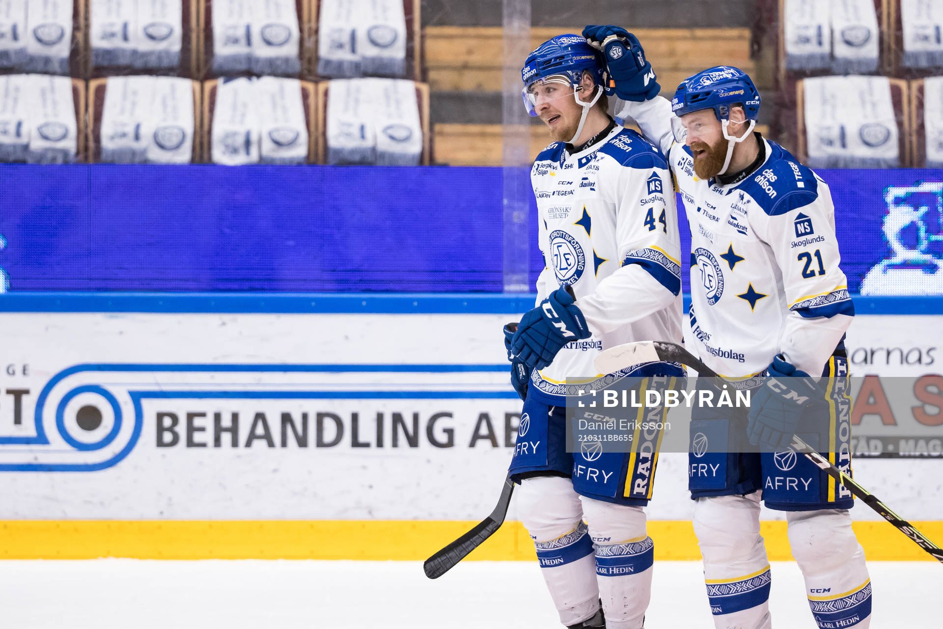 Leksands Carter Ashton jubel
