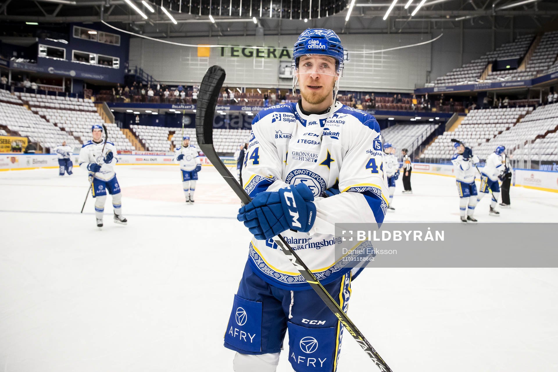 Leksands Carter Ashton jublar