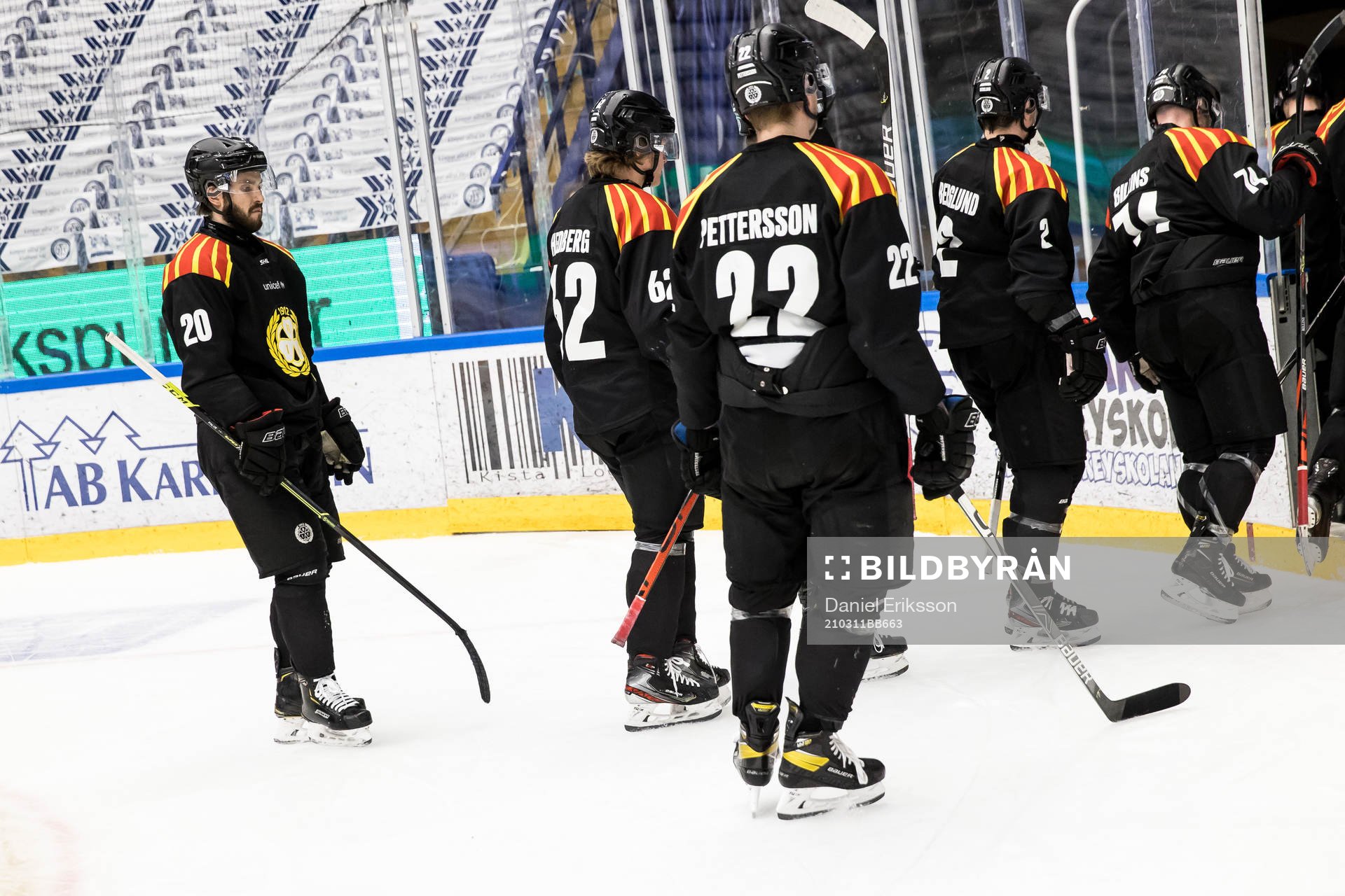 Brynäs spelarn deppar