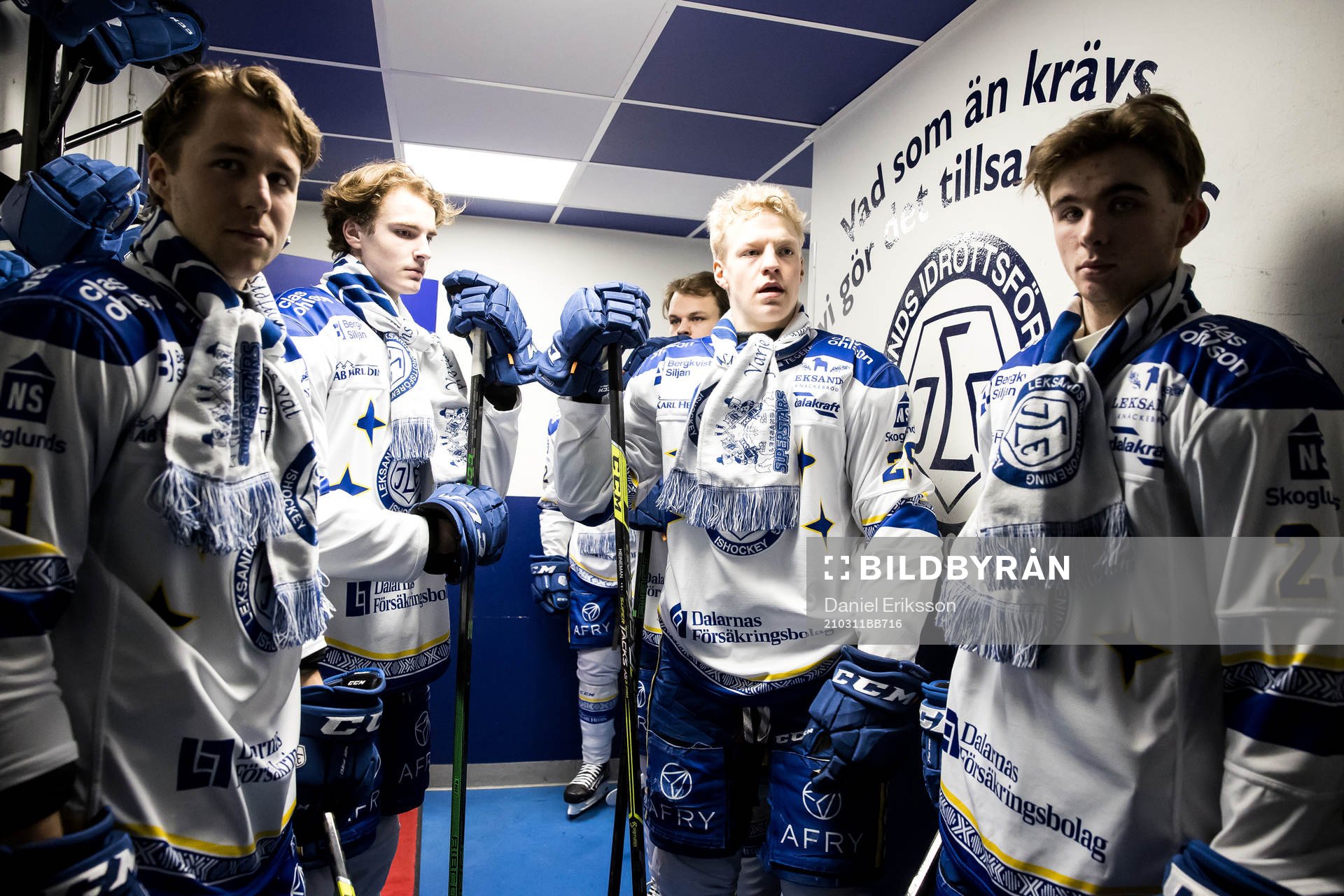 Leksands August Berg och Emil Heineman och Isak Rosén