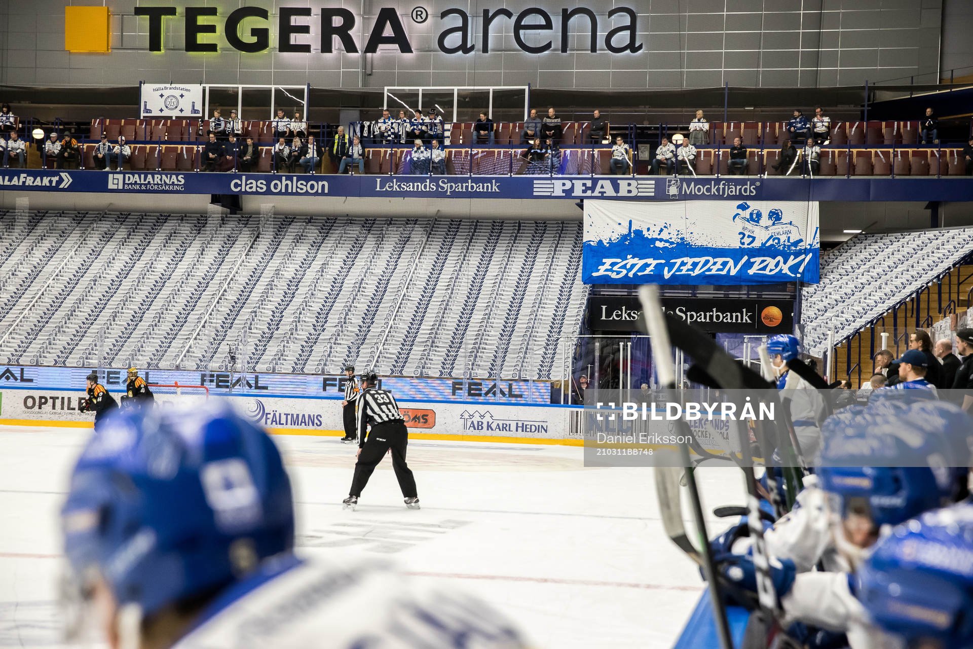 Tegera Arena och TIFO