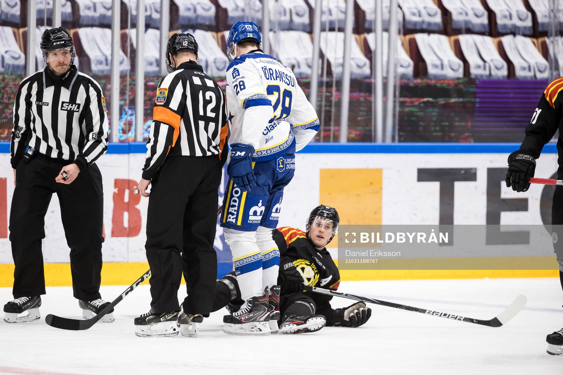 Leksands Mattias Göransson och Brynäs Linus Ölund