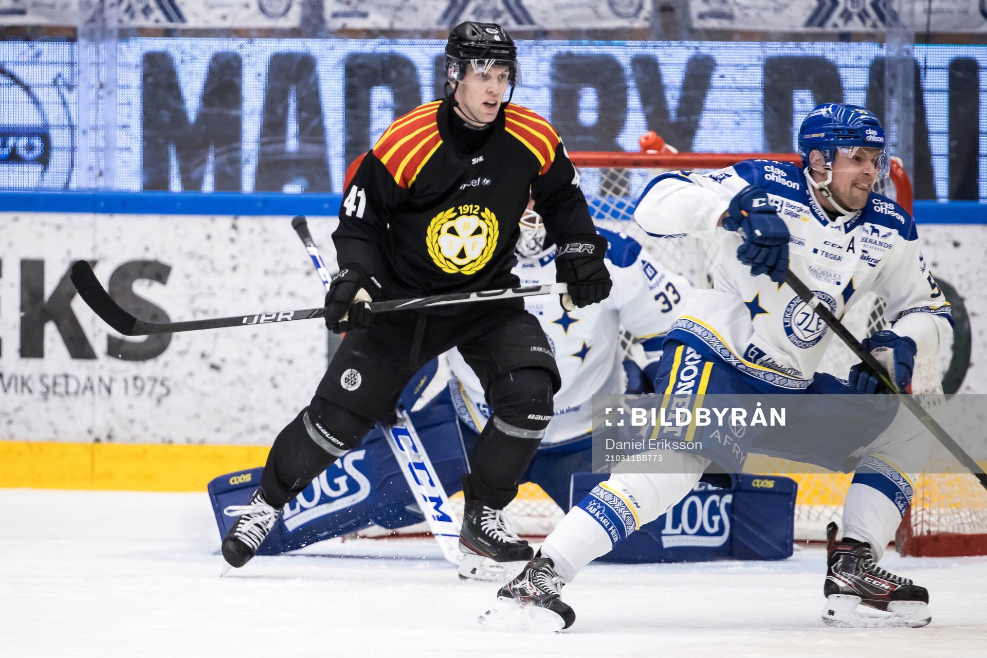 Brynäs Greg Scott och Leksands Jonas Ahnelöv