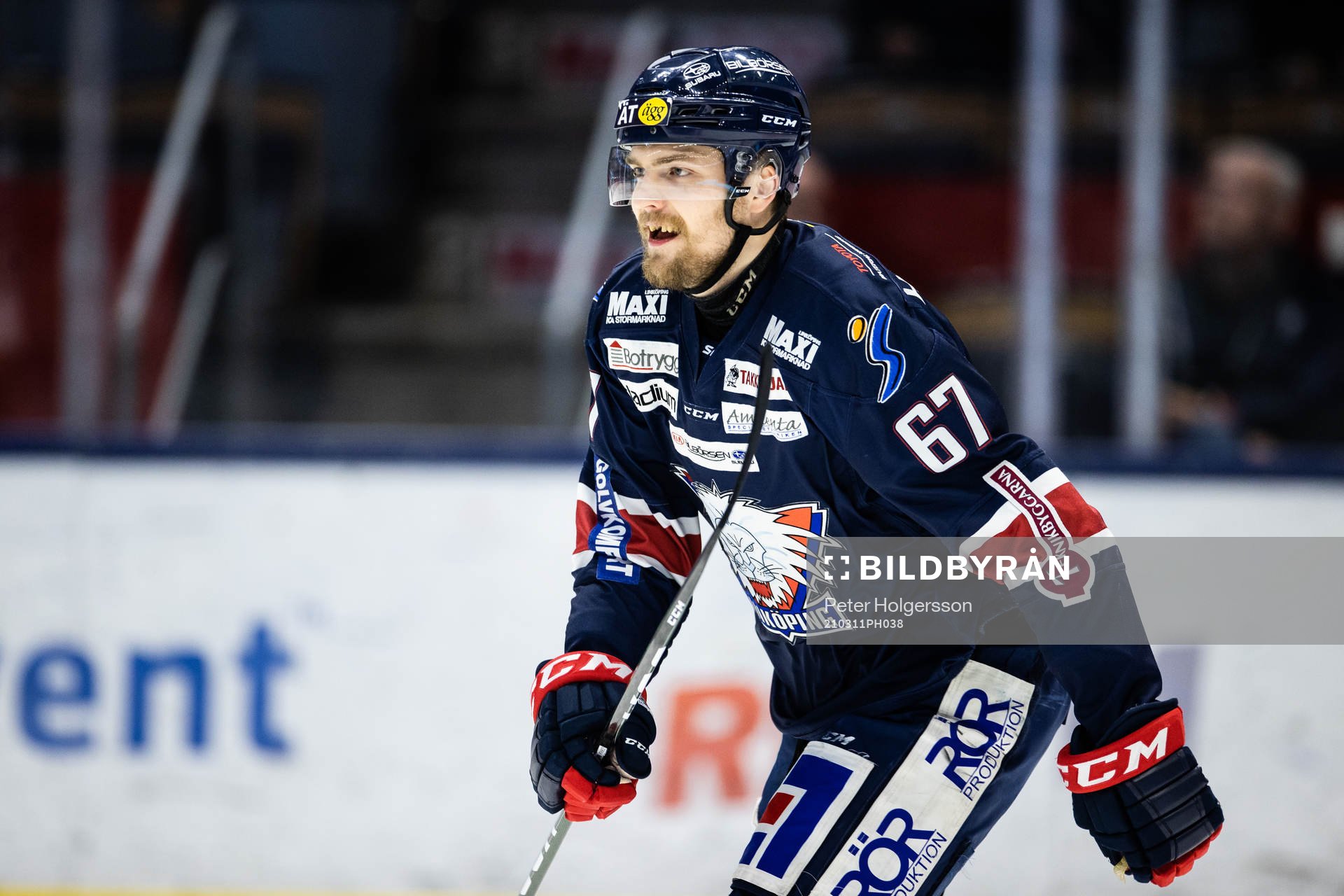 Linköpings Jarno Kärki jublar