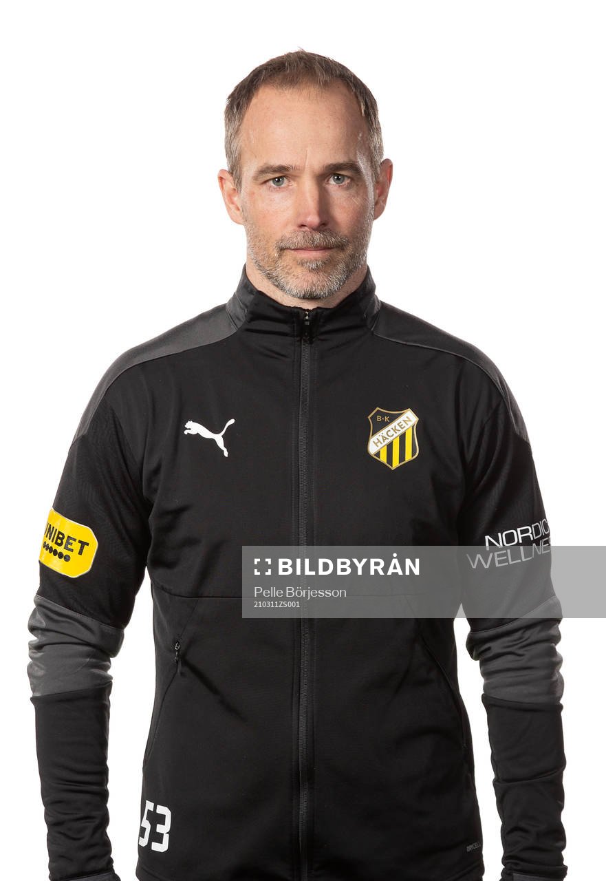 Häckens assisterande tränare Christian Lundström