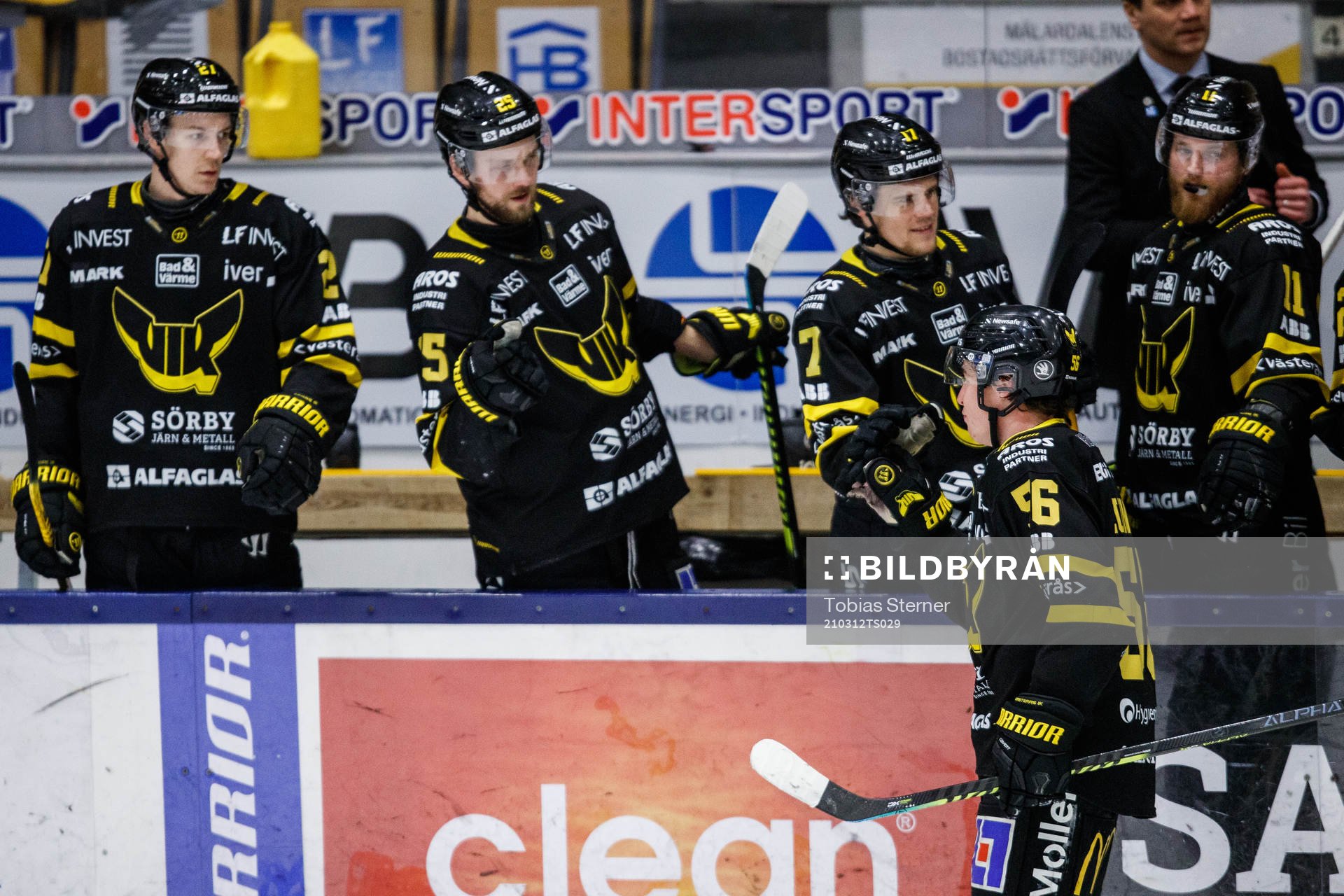 Västerås Alexander Lunsjö jublar