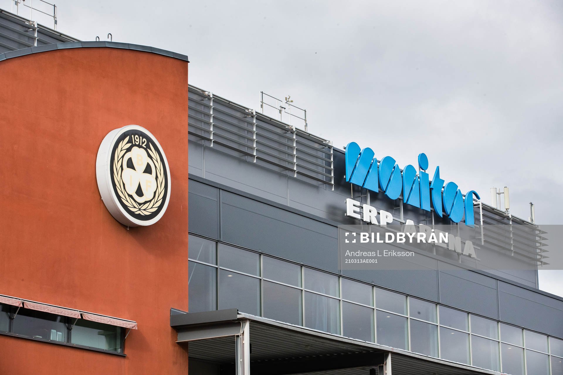 Monitor ERP Arena innan ishockeymatchen i SHL mellan