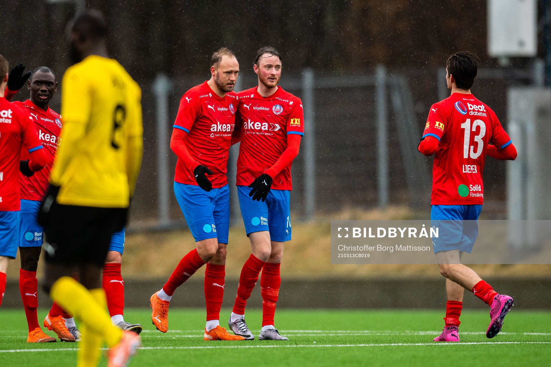 Helsingborgs Andreas Granqvist, Rasmus Jönsson och Wilhelm