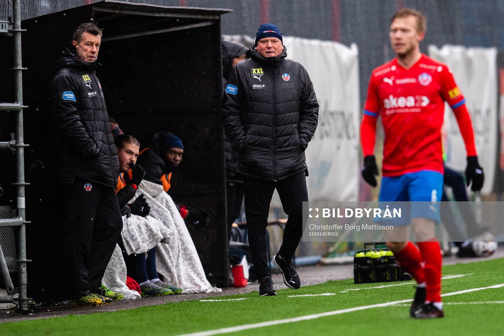 Helsingborgs målvaktstränare Sven Andersson och tränare