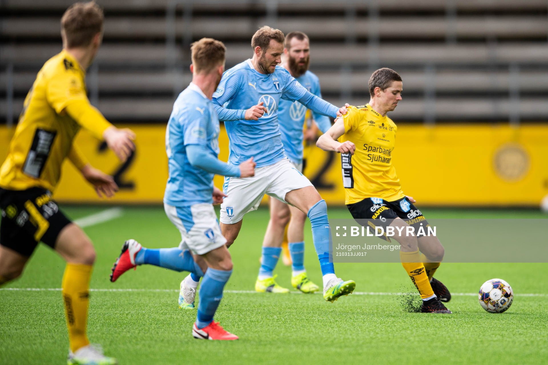 Malmö FFs Ola Toivonen och Elfsborgs André Rømer