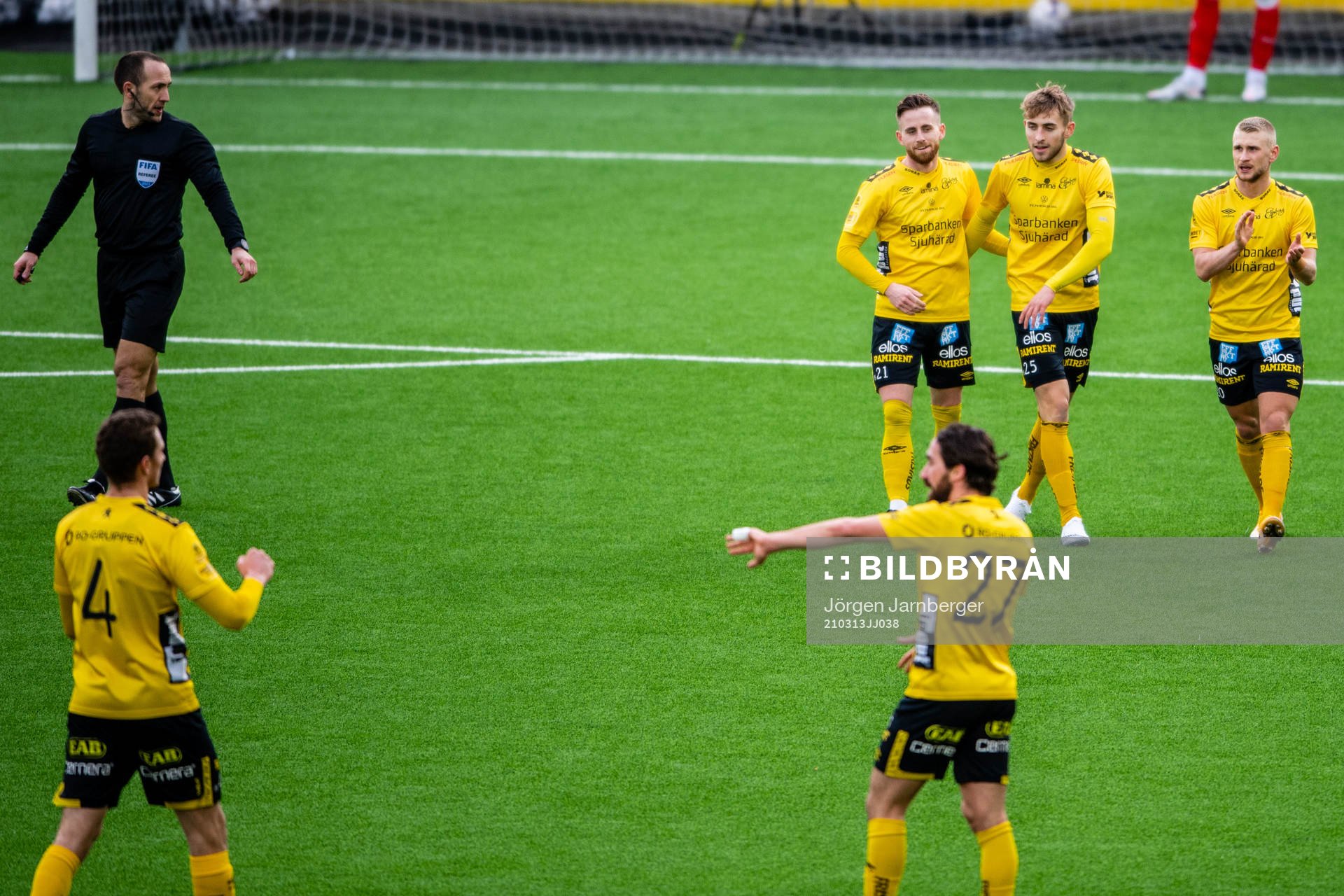 Elfsborgs spelare jublar