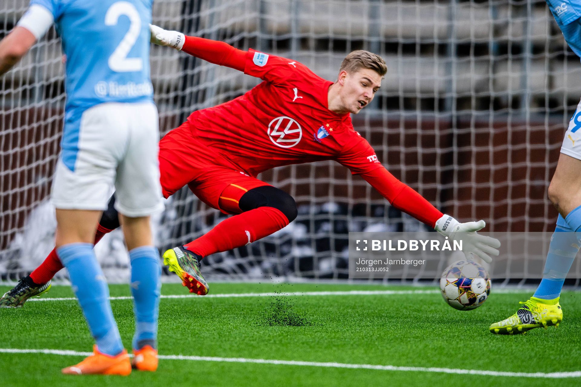Malmö FFs målvakt Mathias Nilsson