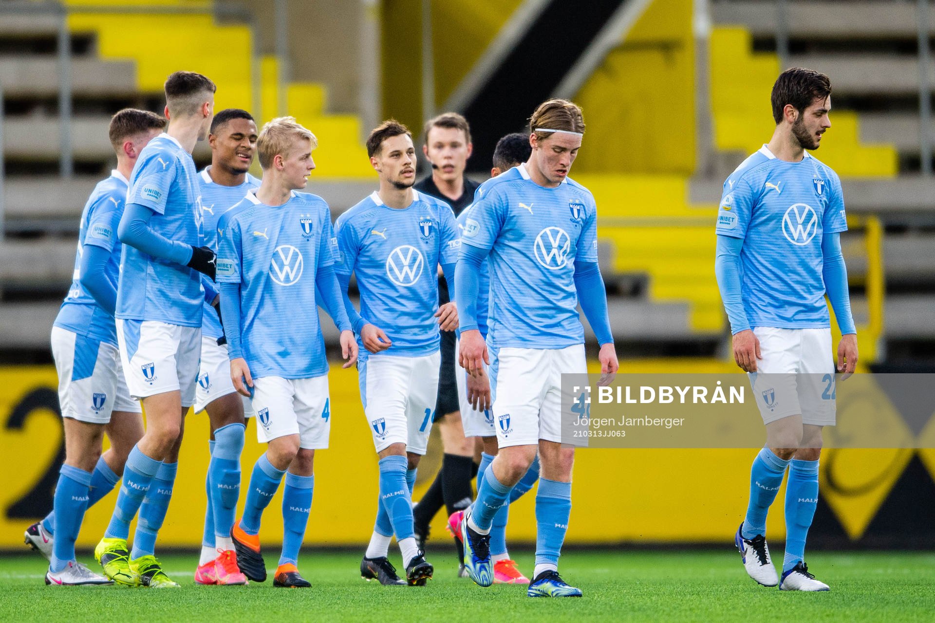 Malmö FFs Veiko Birmancevic jublar