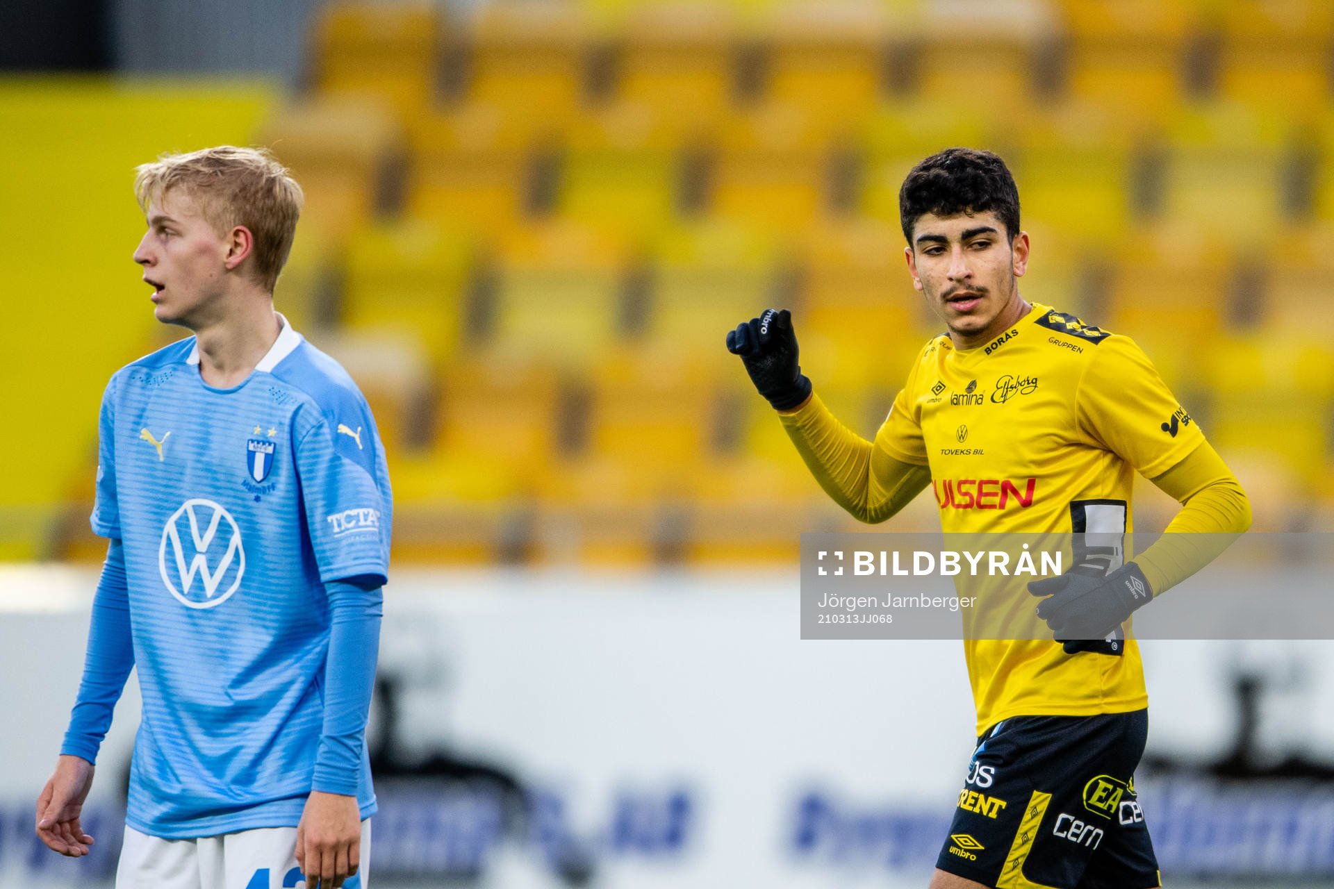 Elfsborgs Ahmed Qasem jublar