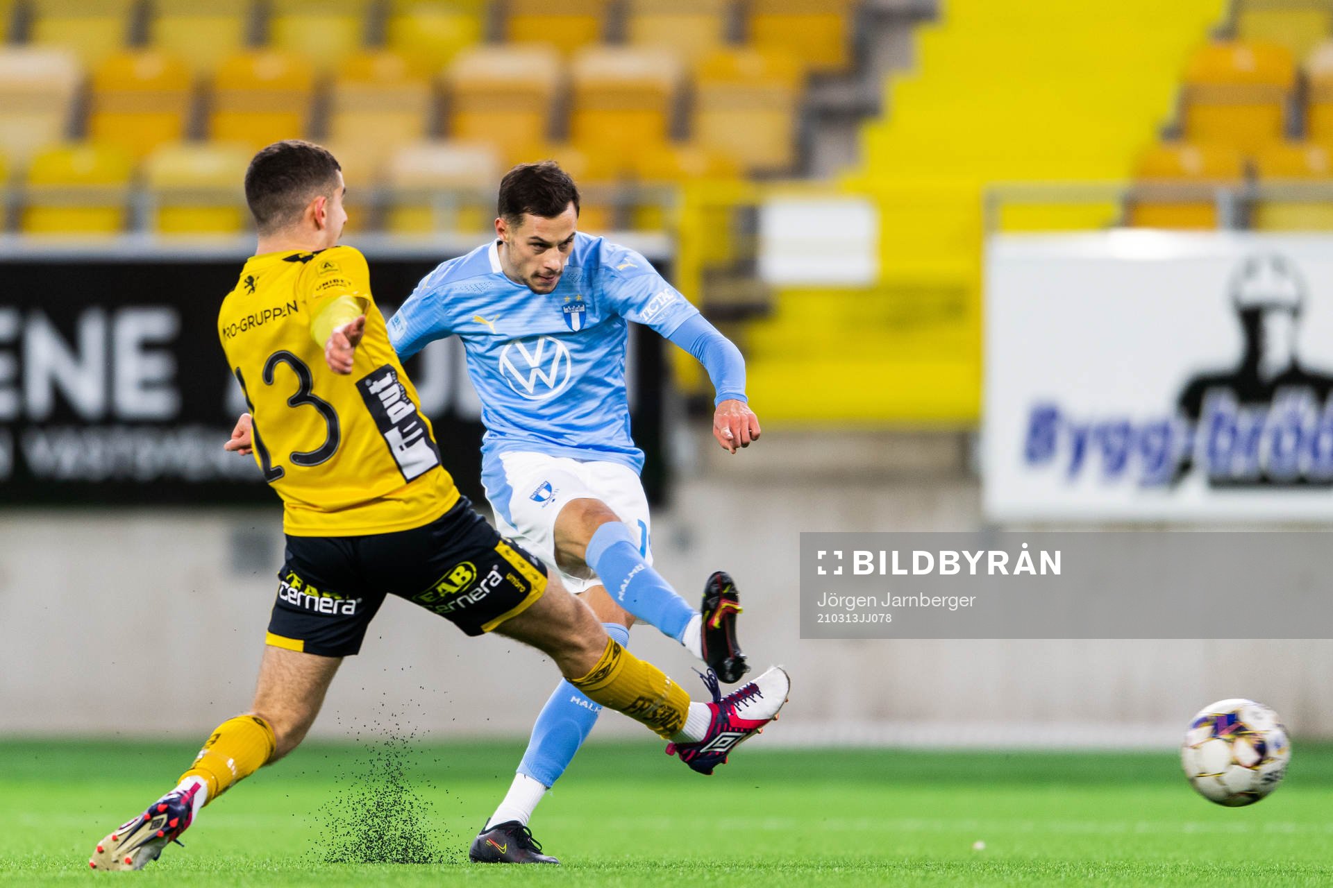 Elfsborgs Johannes Abdulahad när Malmö FFs Veljko