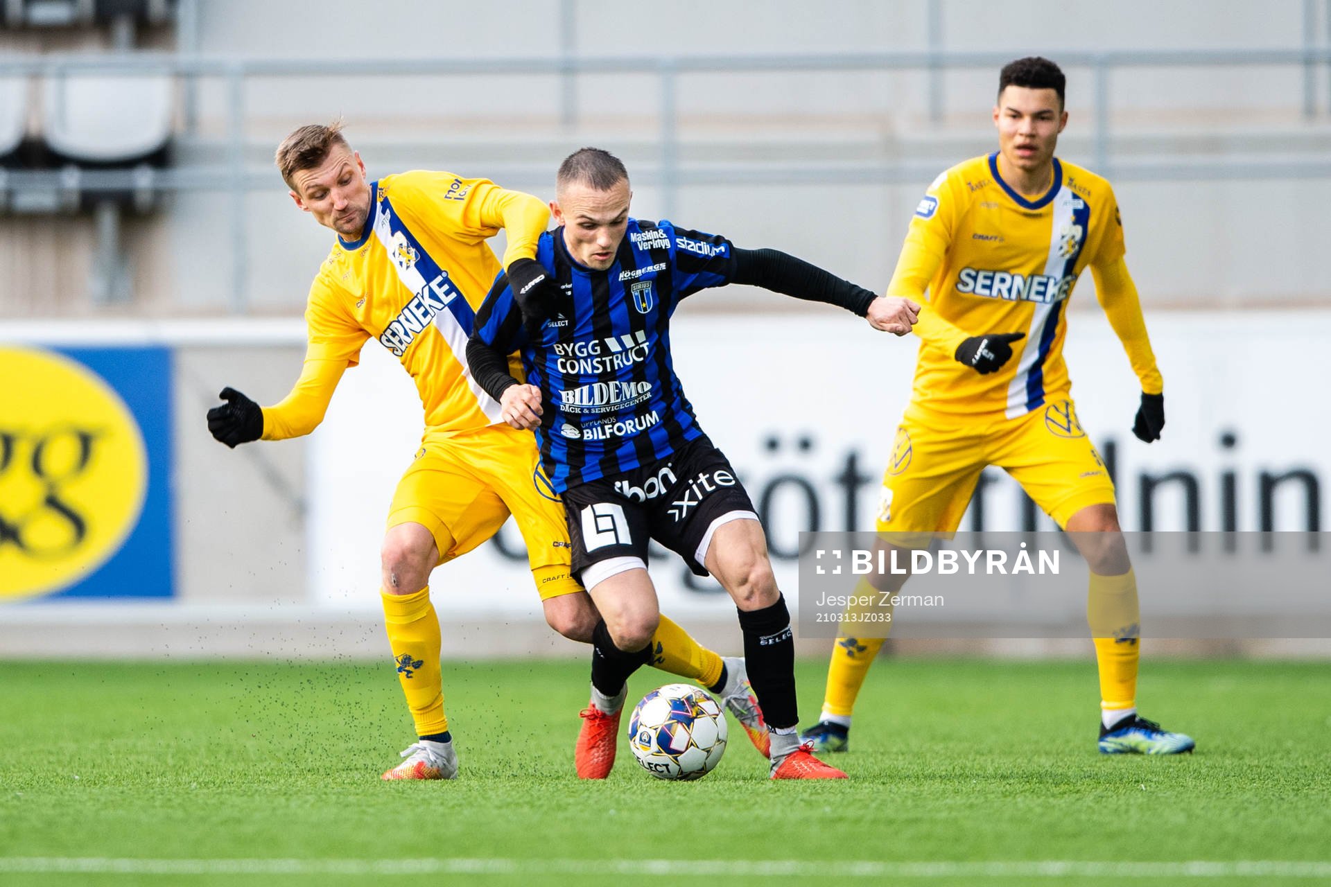 IFK Göteborgs Sebastian Eriksson och Alexander Jallow