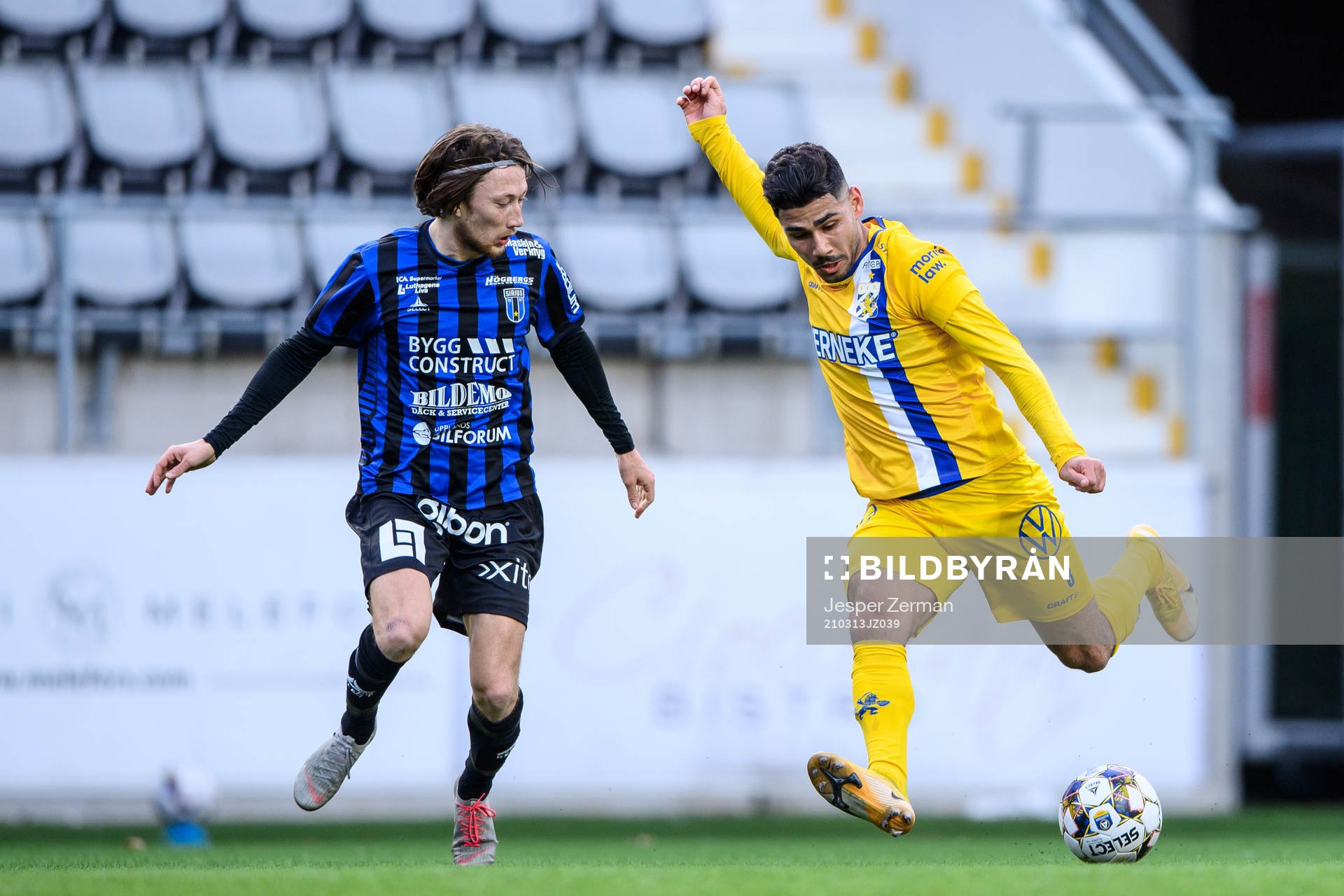 Sirius Axel Björnström och IFK Göteborgs Hosam Aiesh
