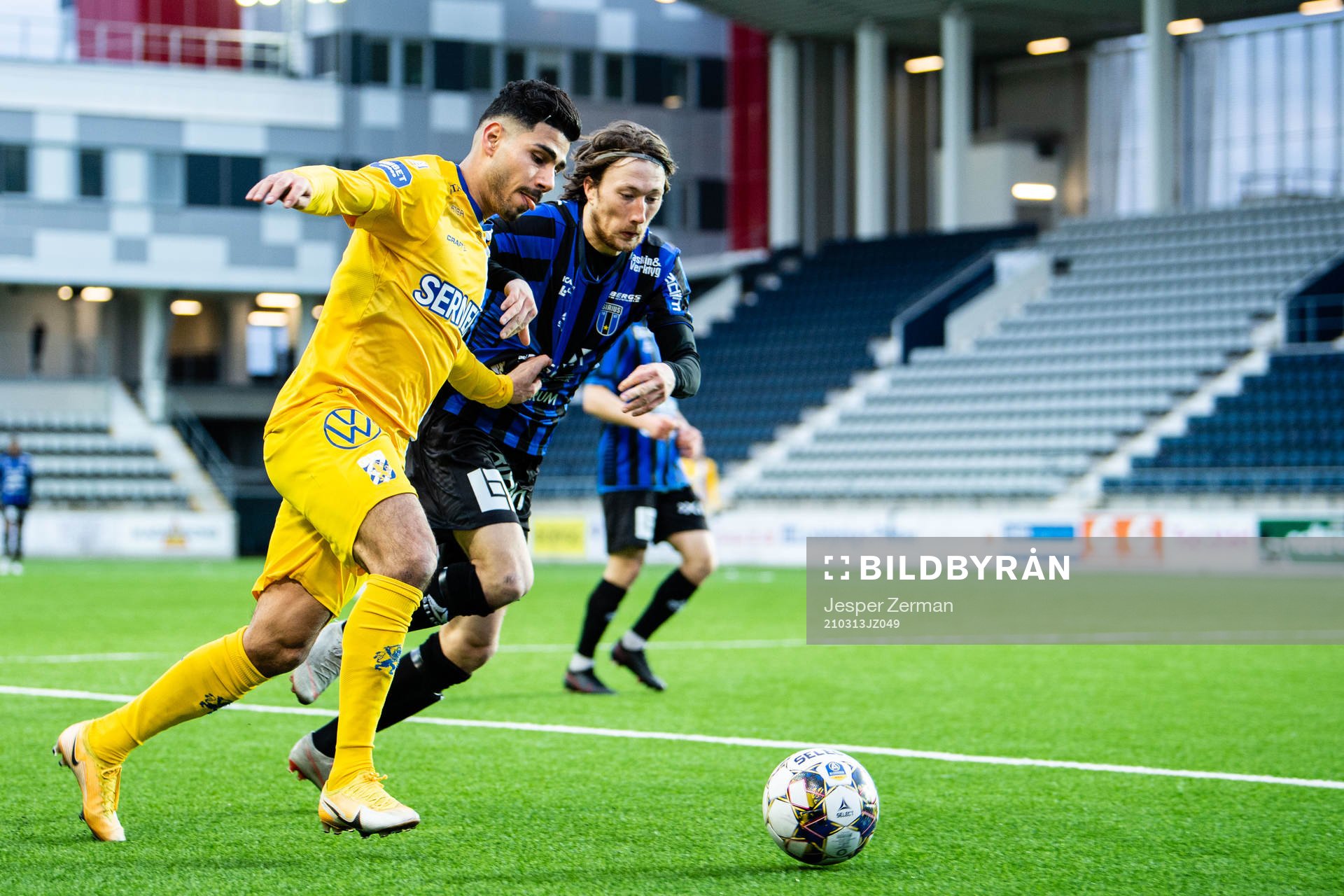 IFK Göteborgs Hosam Aiesh och Sirius Axel Björnström