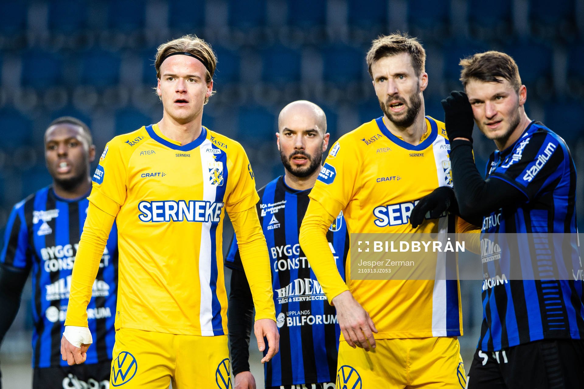 IFK Göteborgs August Erlingmark och Mattias Bjärsmyr