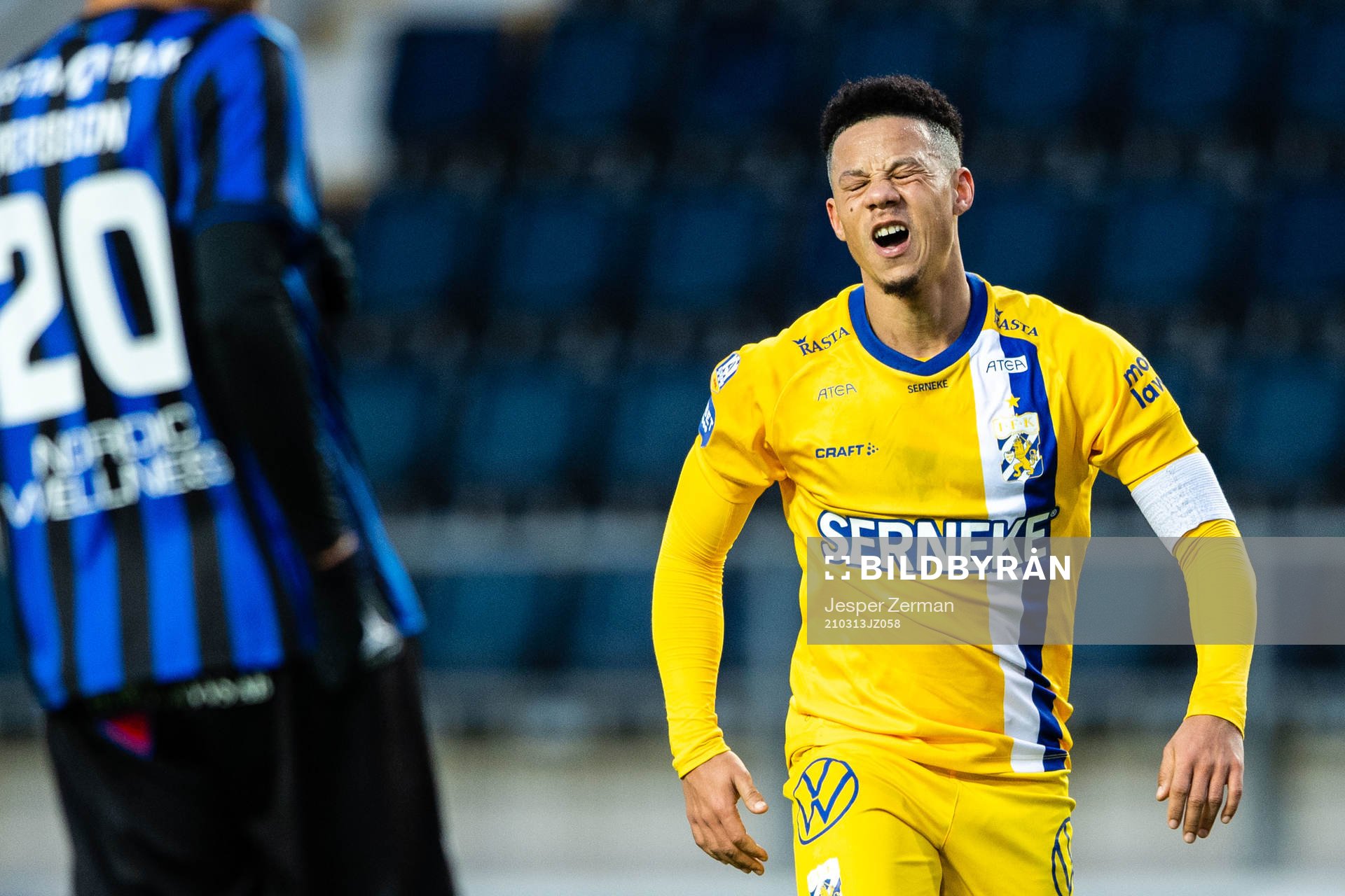 IFK Göteborgs Tobias Sana deppar