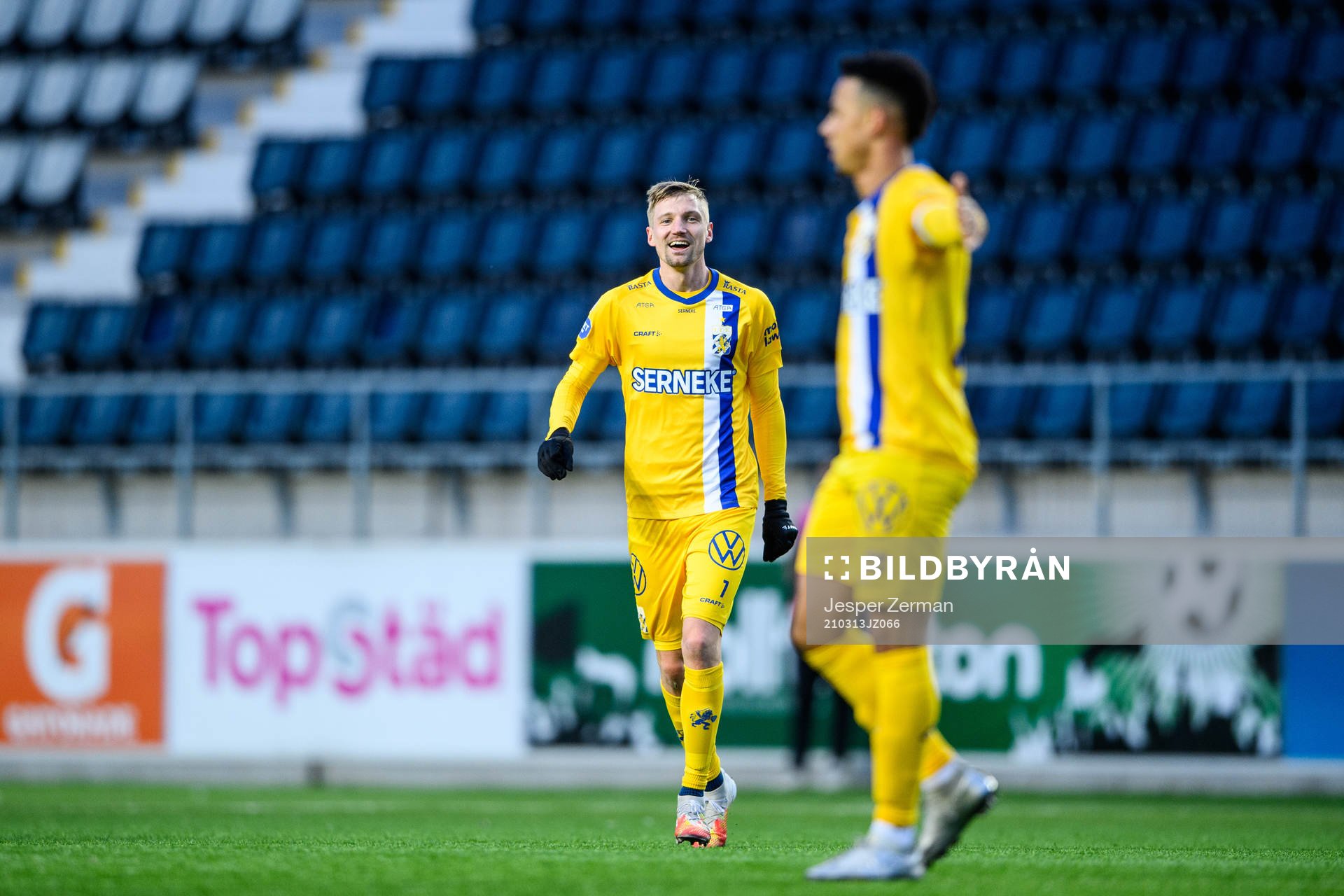 IFK Göteborgs Sebastian Eriksson jublar