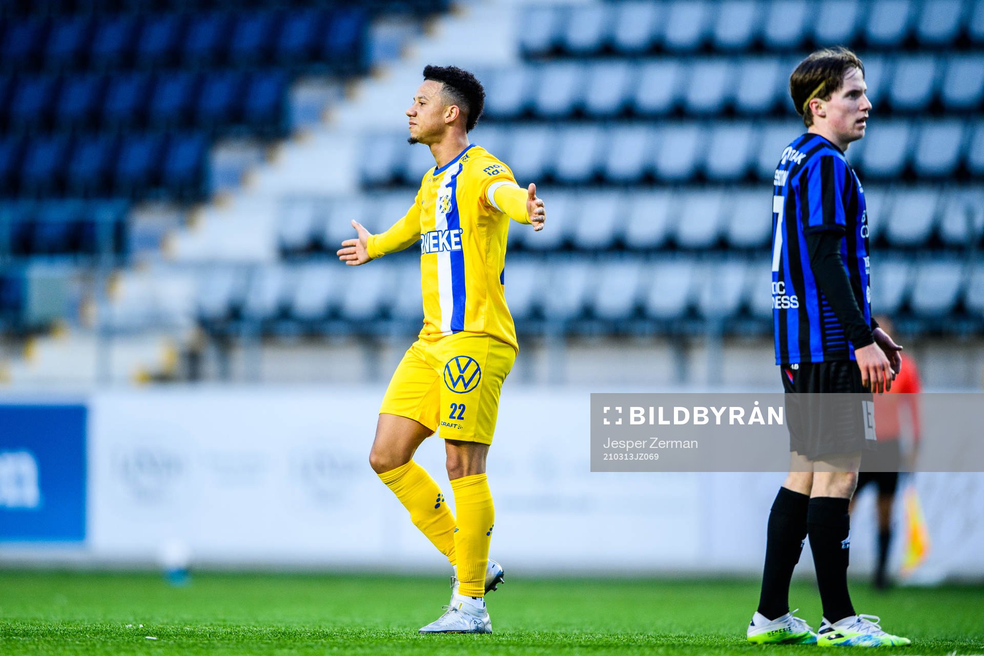 IFK Göteborgs Tobias Sana jublar