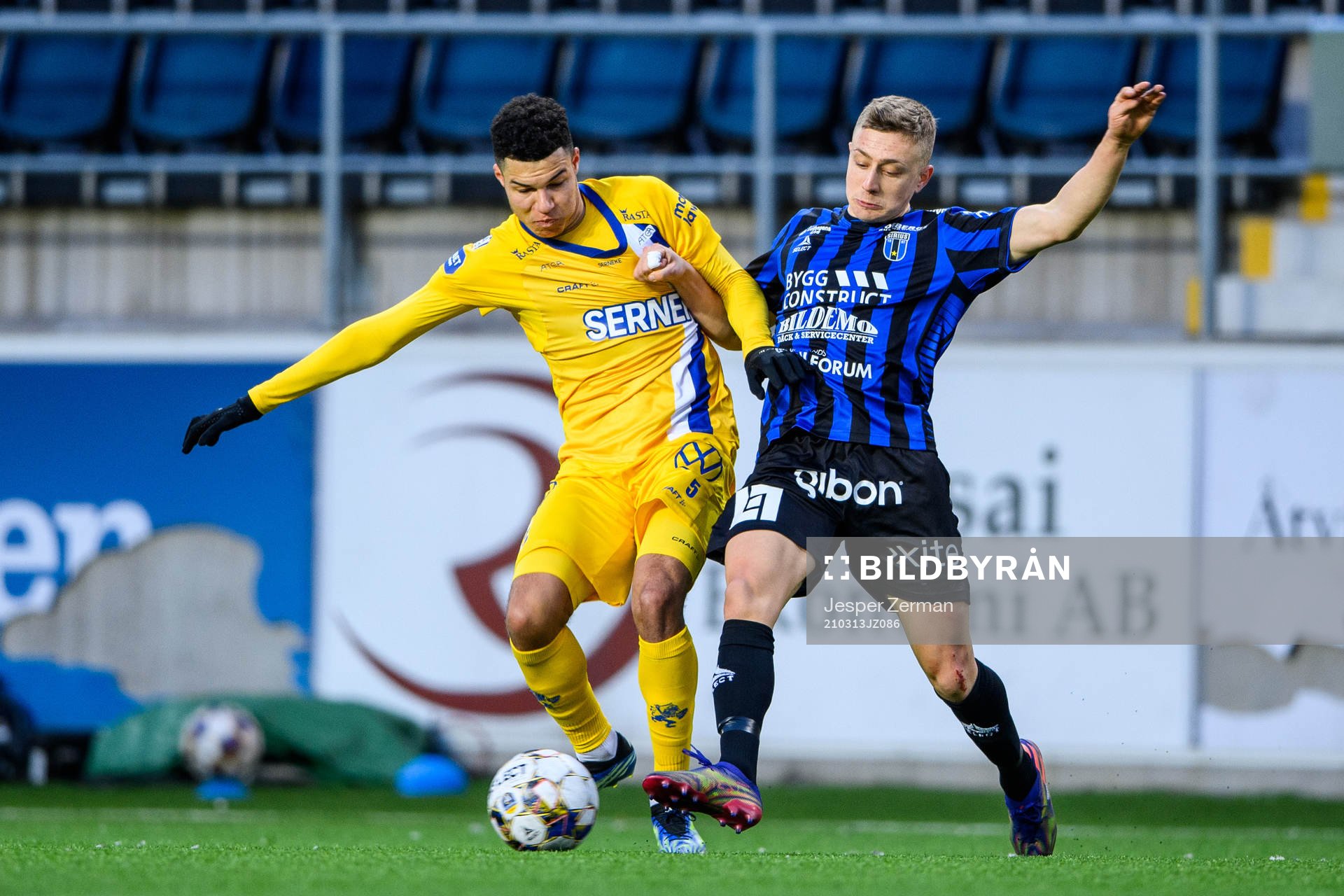 IFK Göteborgs Alexander Jallow och Sirius Simon Gefvert