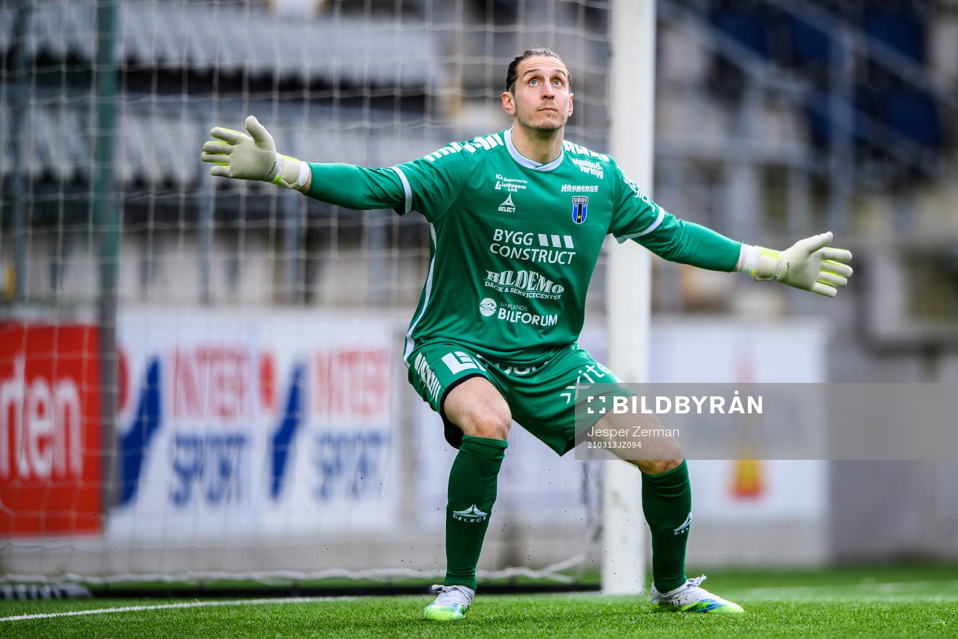 Sirius målvakt David Mitov Nilsson