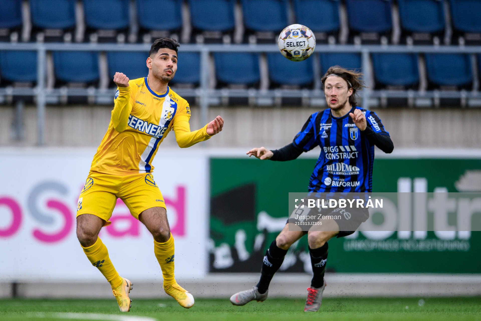 IFK Göteborgs Hosam Aiesh och Sirius Axel Björnström