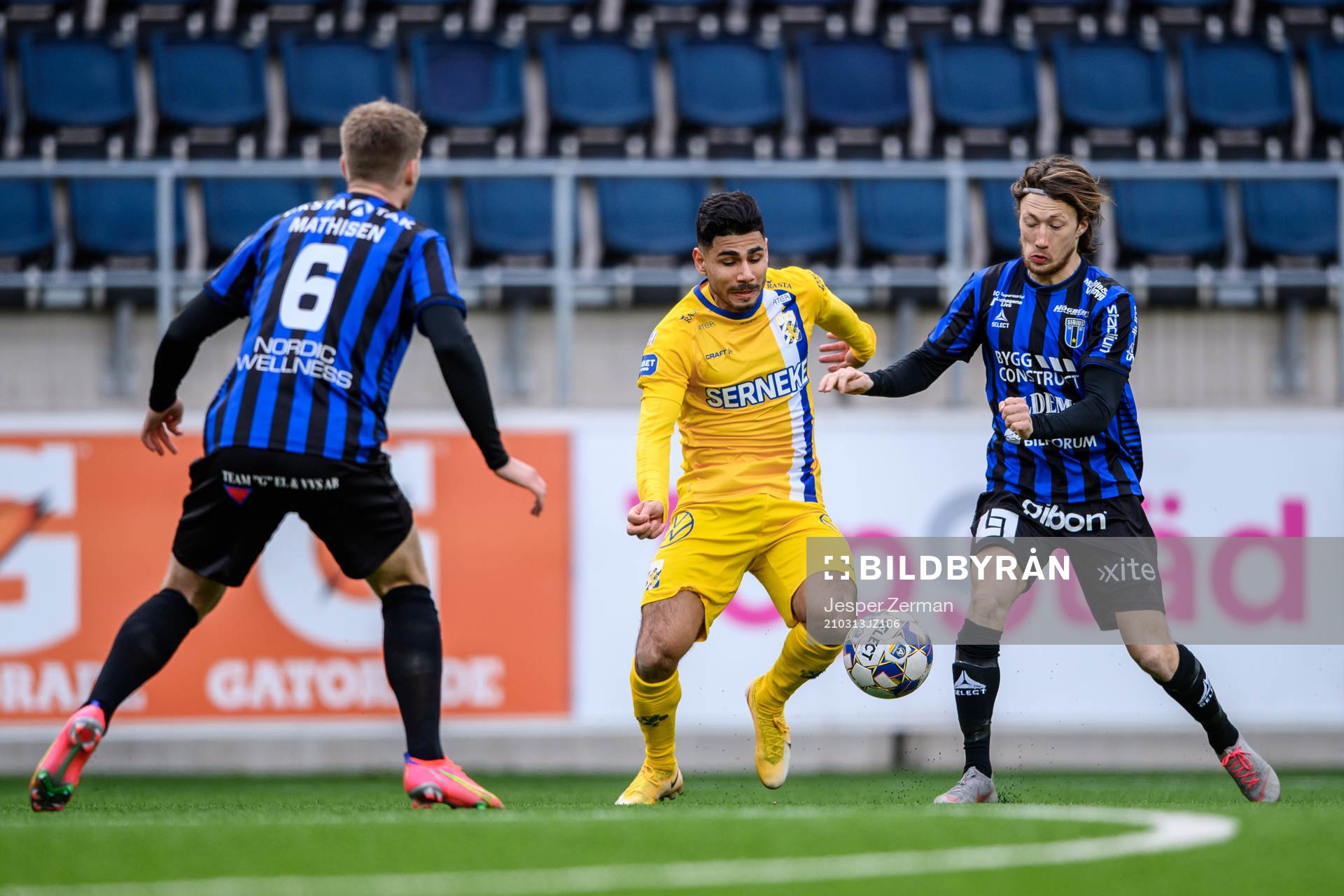 Sirius Marcus Mathisen och Axel Björnström mot IFK