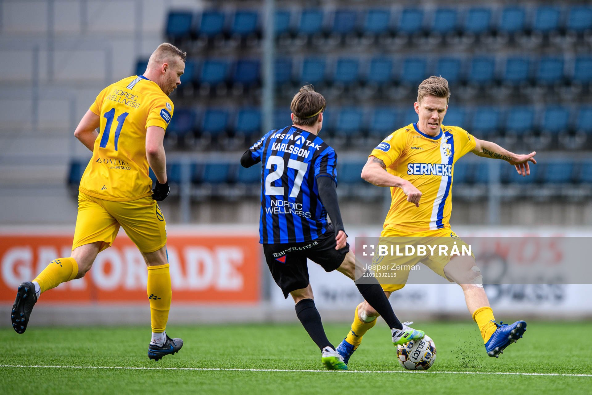 Sirius Johan Karlsson och IFK Göteborgs Pontus Wernbloom