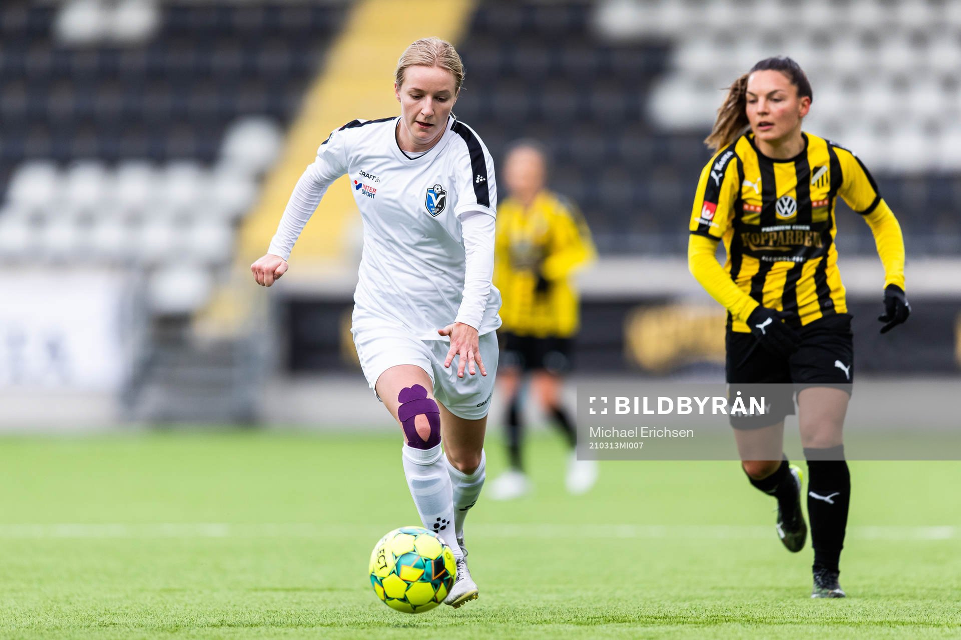 Växjös Alexandra Jonasson och Häckens Johanna Rytting