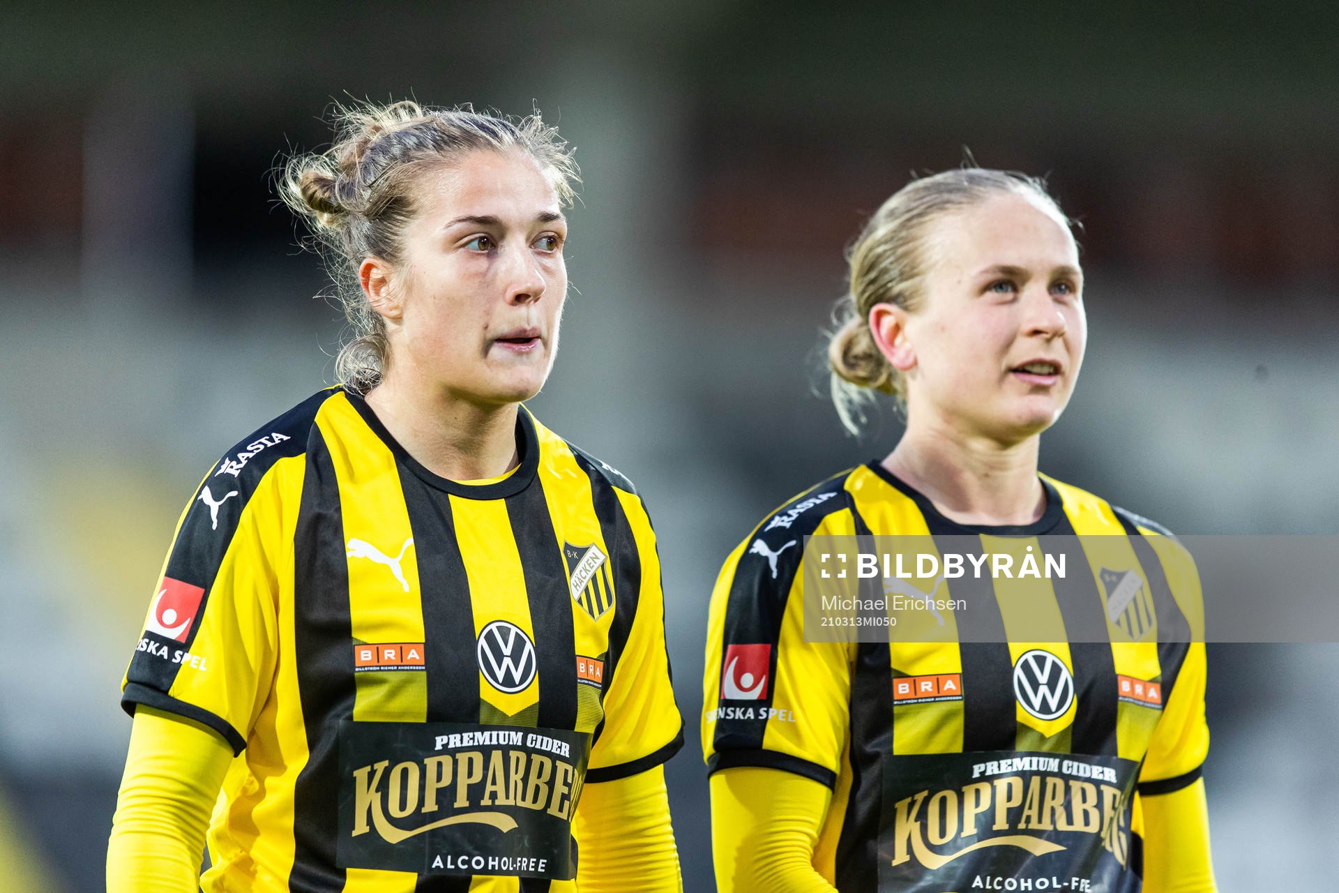 Häckens Filippa Angeldahl och Filippa Curmark